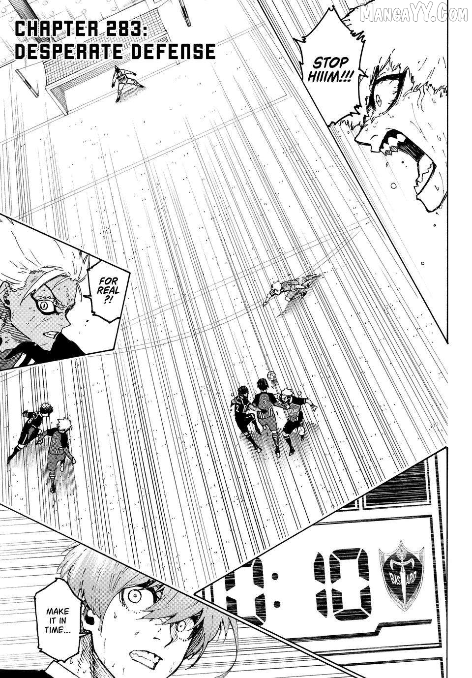 Blue Lock Chapter 283 - PAGE 0