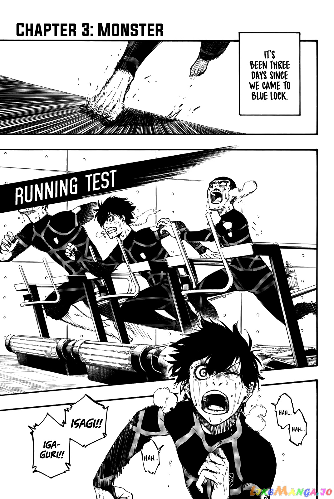 Blue Lock Chapter 3 - PAGE 1
