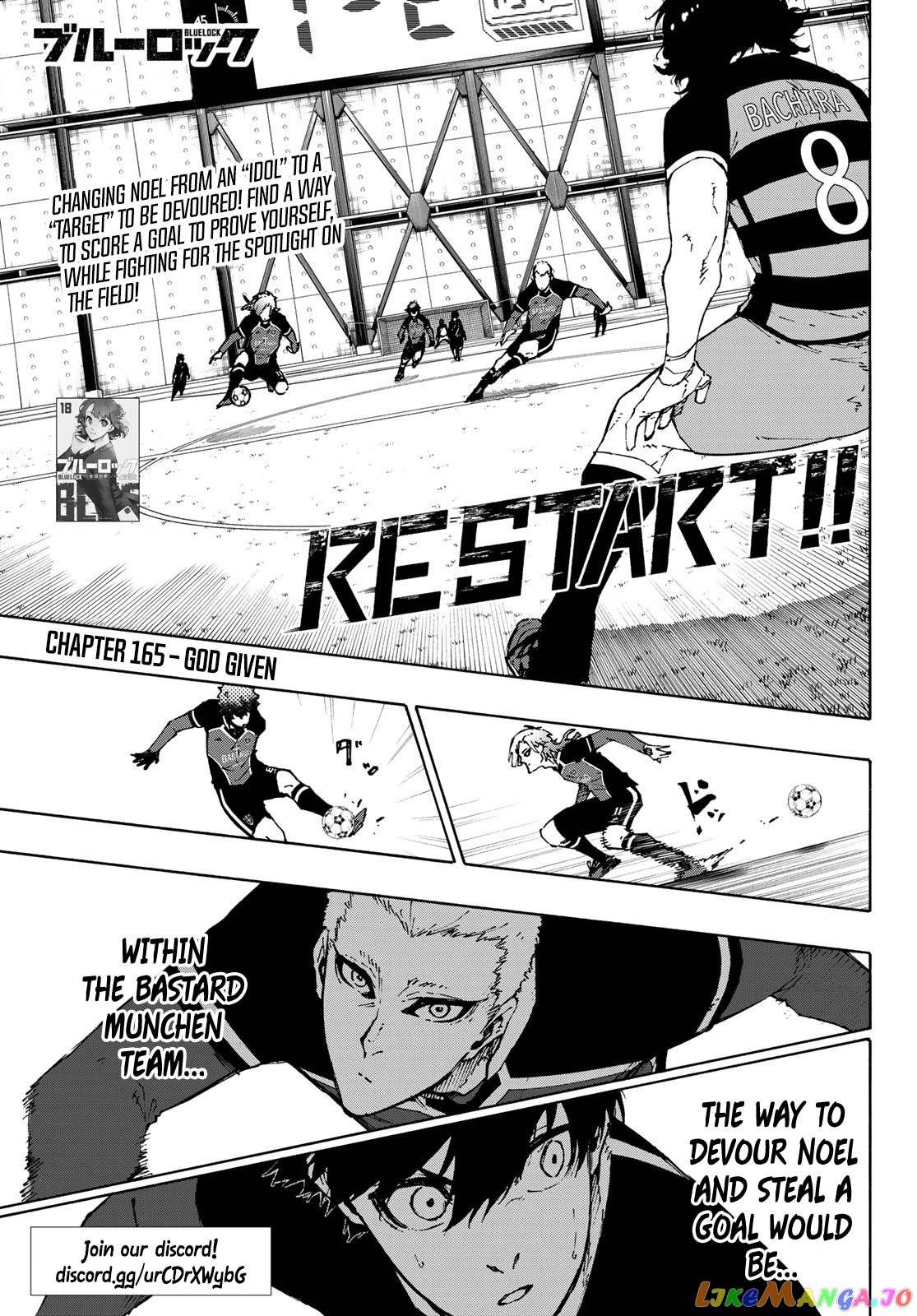 Blue Lock Chapter 165 - PAGE 1