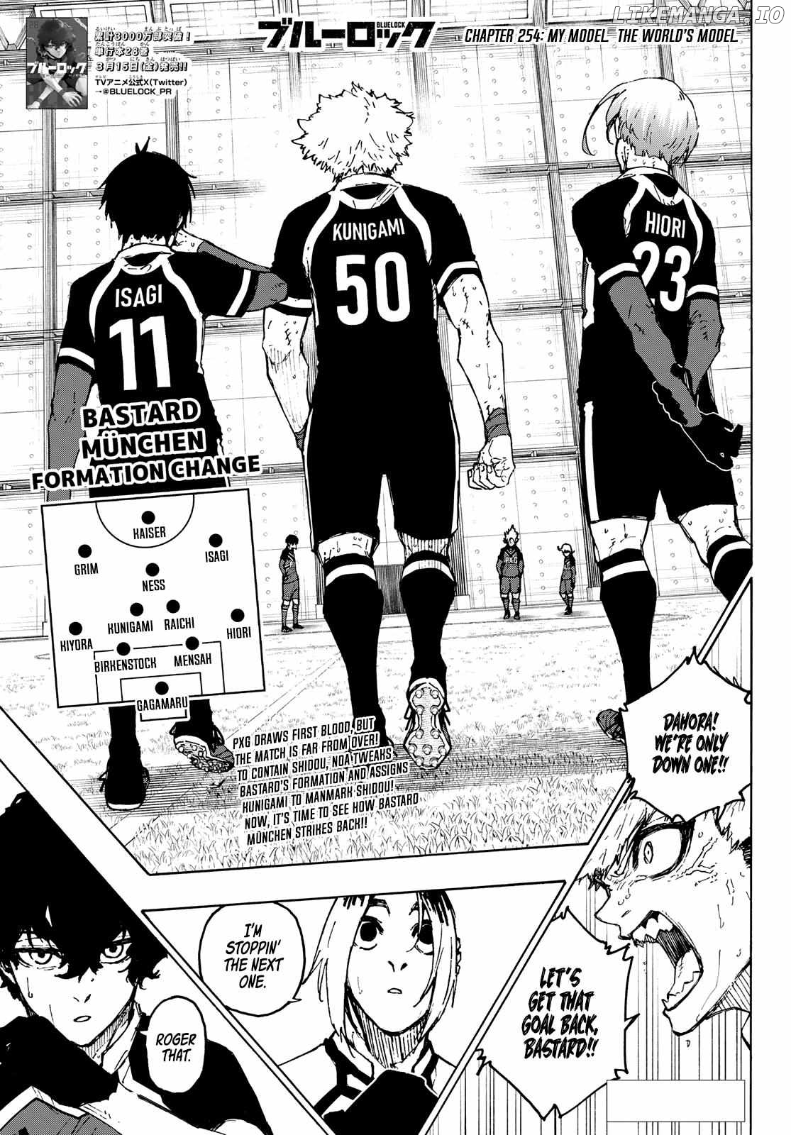 Blue Lock Chapter 254 - PAGE 0
