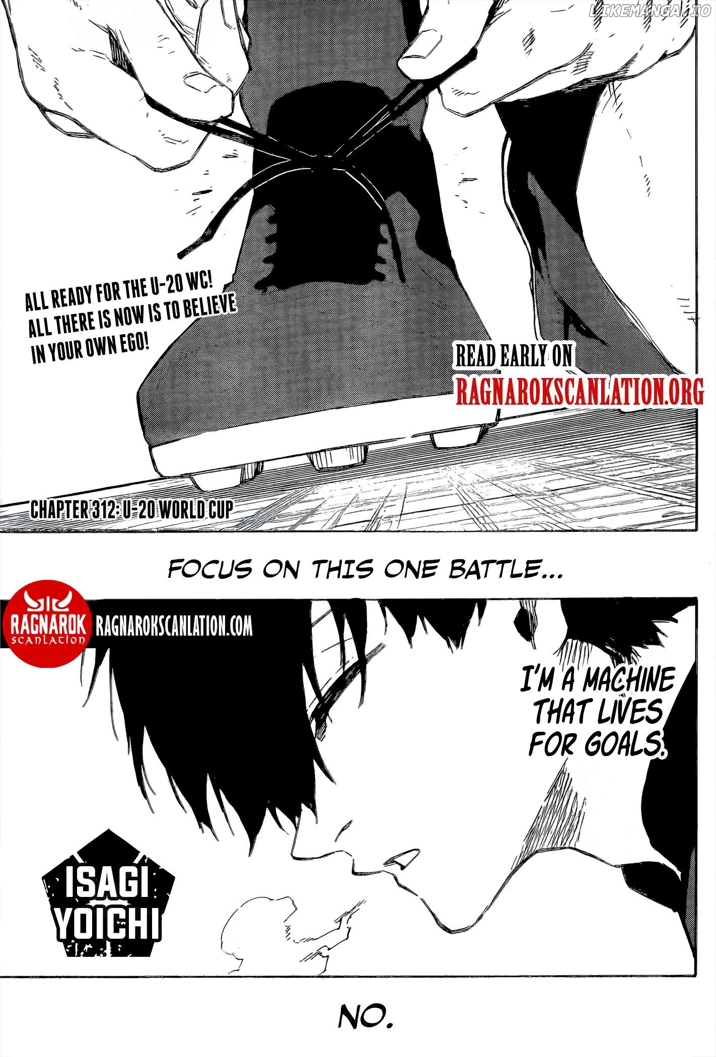 Blue Lock Chapter 312 - PAGE 0