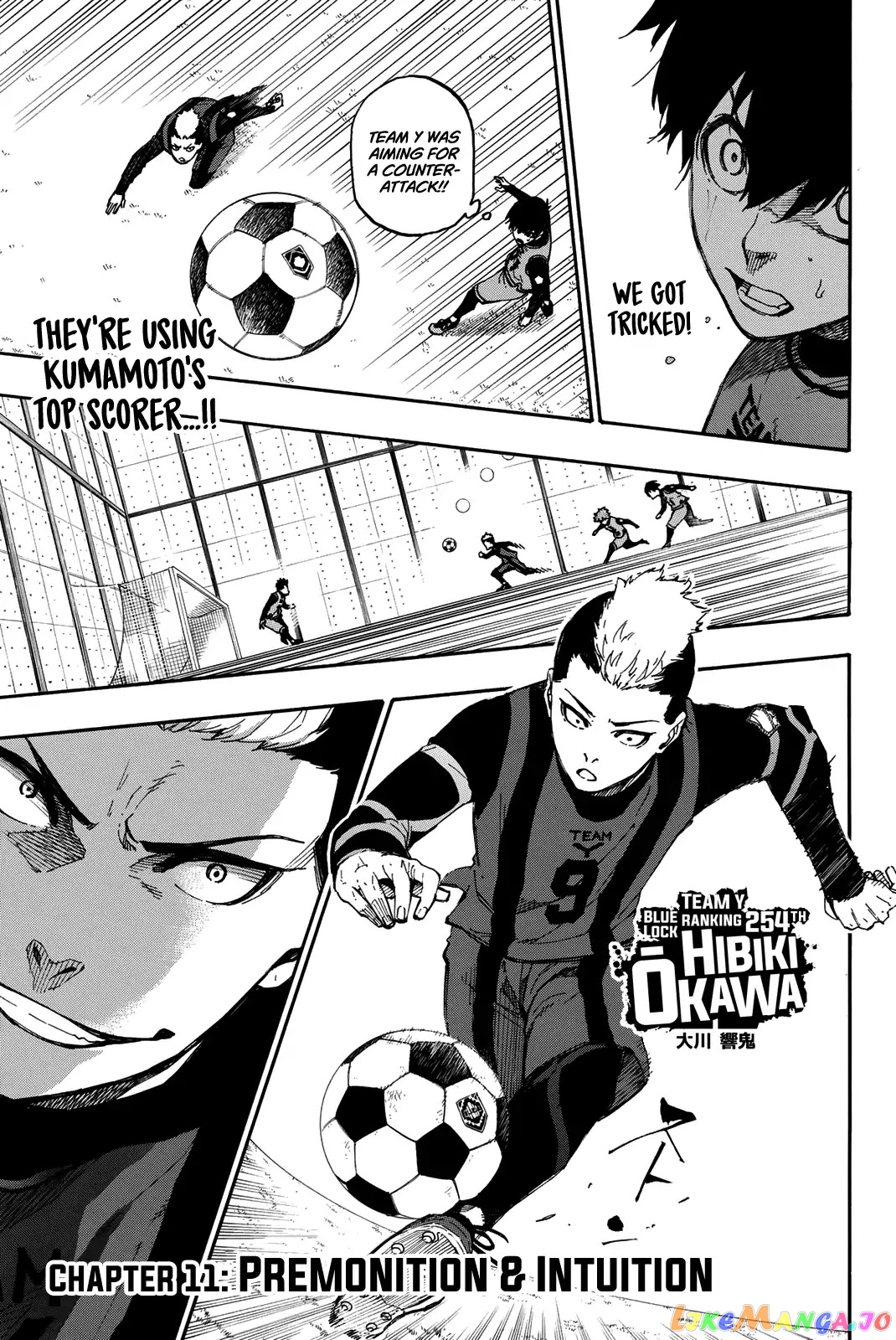 Blue Lock Chapter 11 - PAGE 1