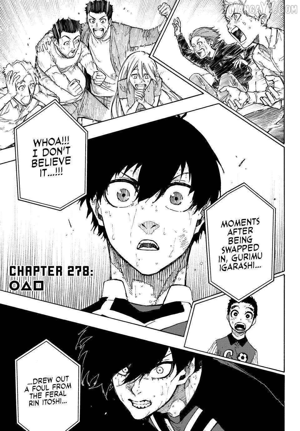 Blue Lock Chapter 278 - PAGE 0