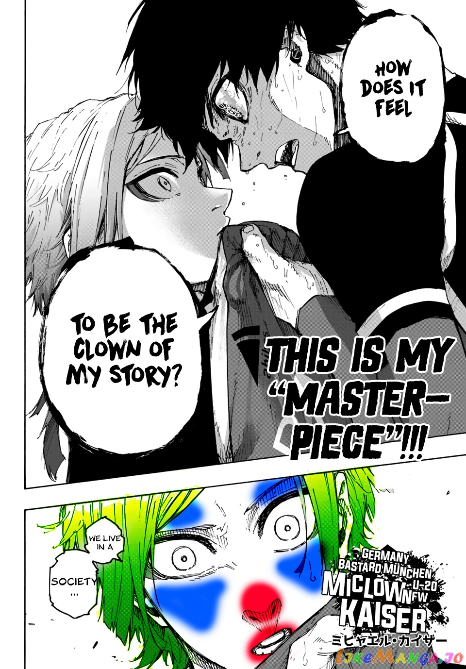 Blue Lock Chapter 202 - PAGE 30