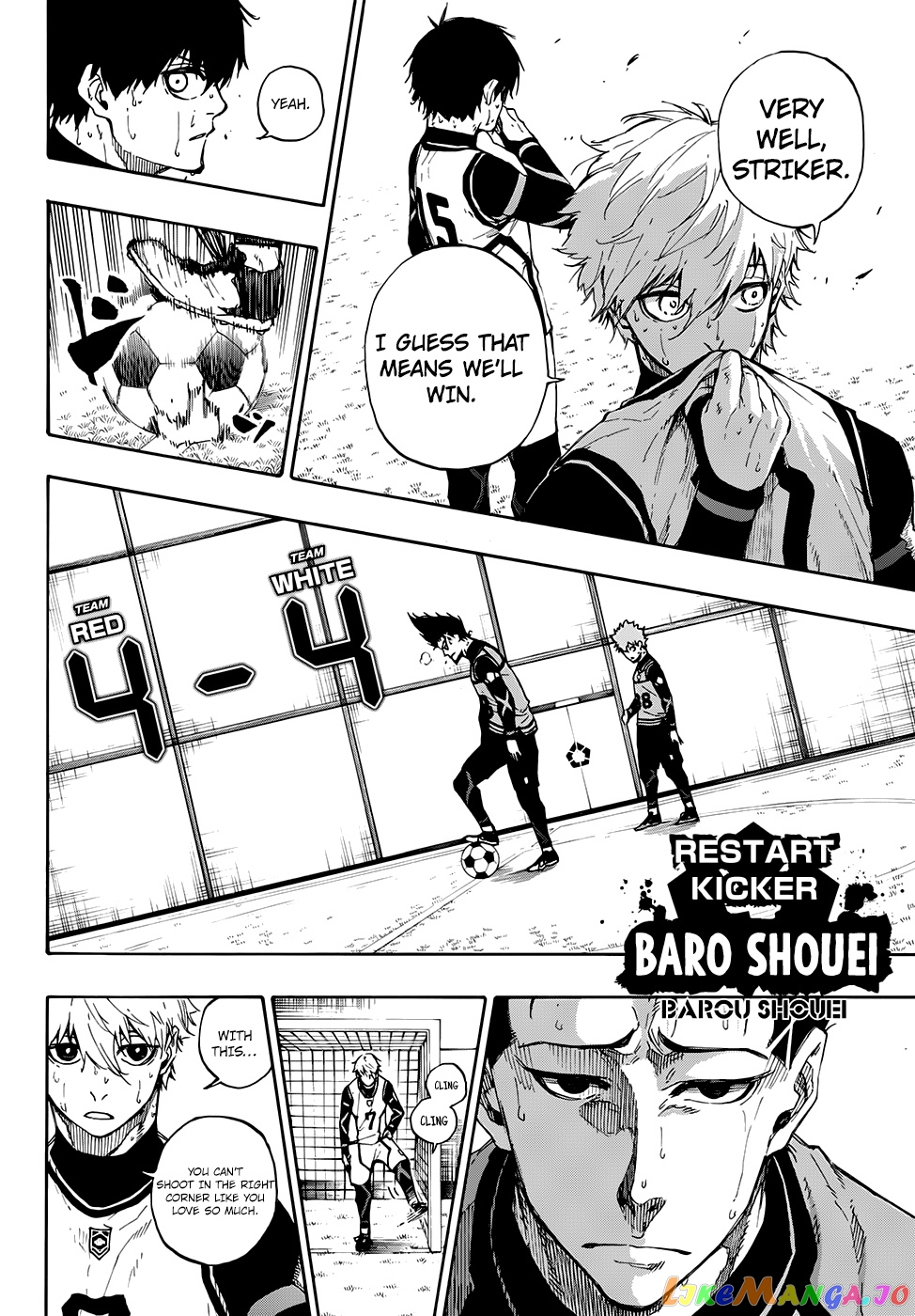 Blue Lock Chapter 54 - PAGE 1