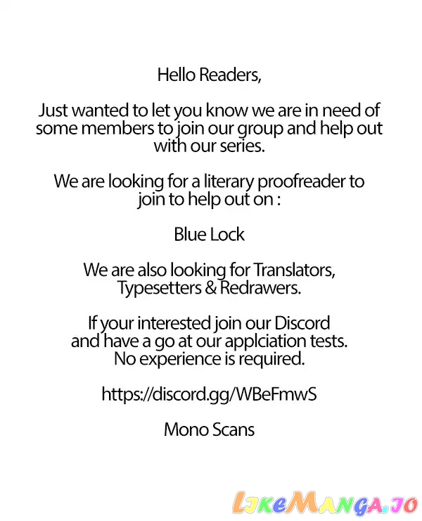 Blue Lock Chapter 19 - PAGE 21