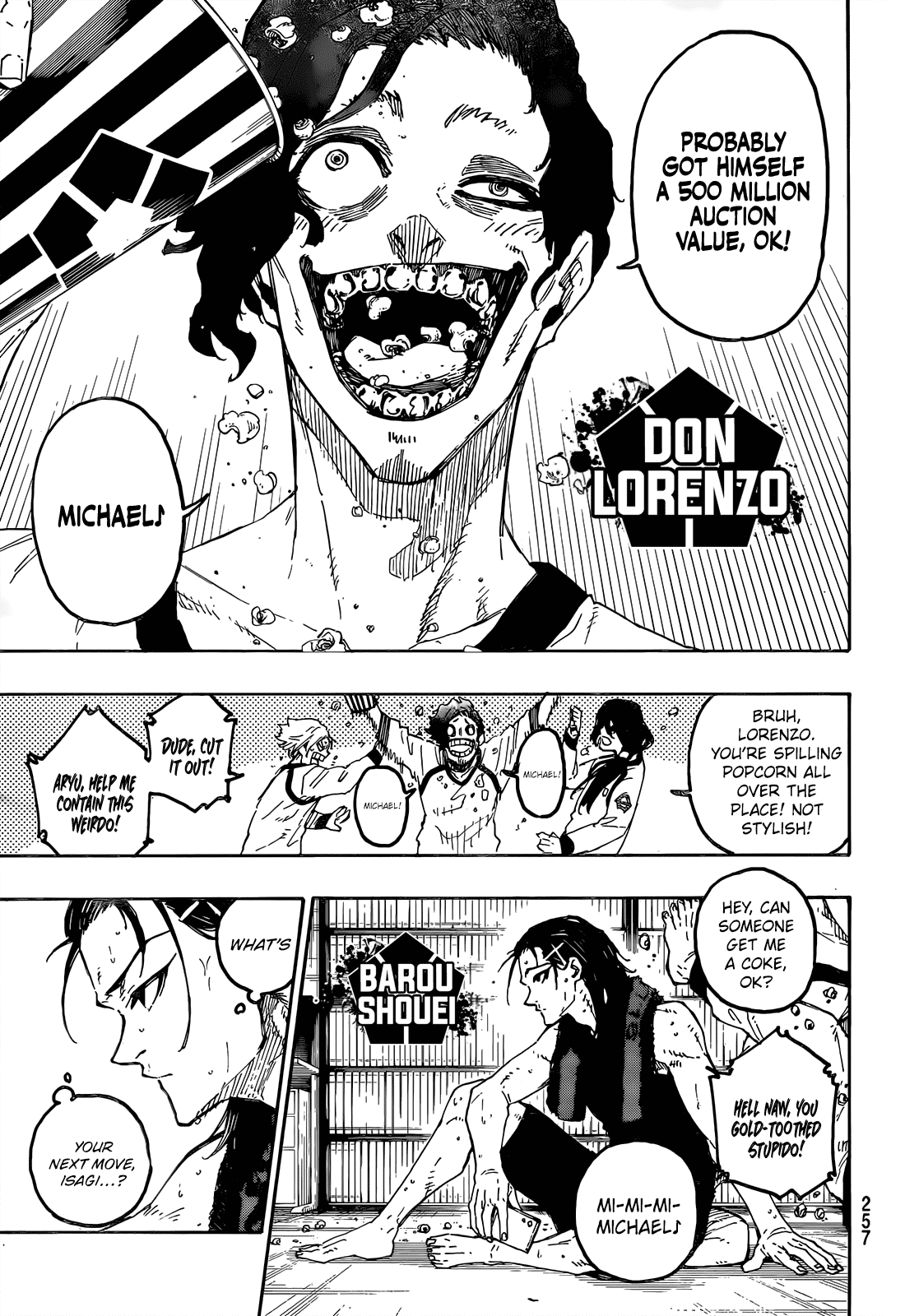 Blue Lock Chapter 268 - PAGE 1