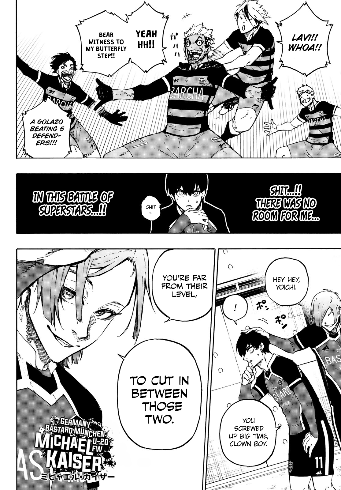 Blue Lock Chapter 164 - PAGE 14