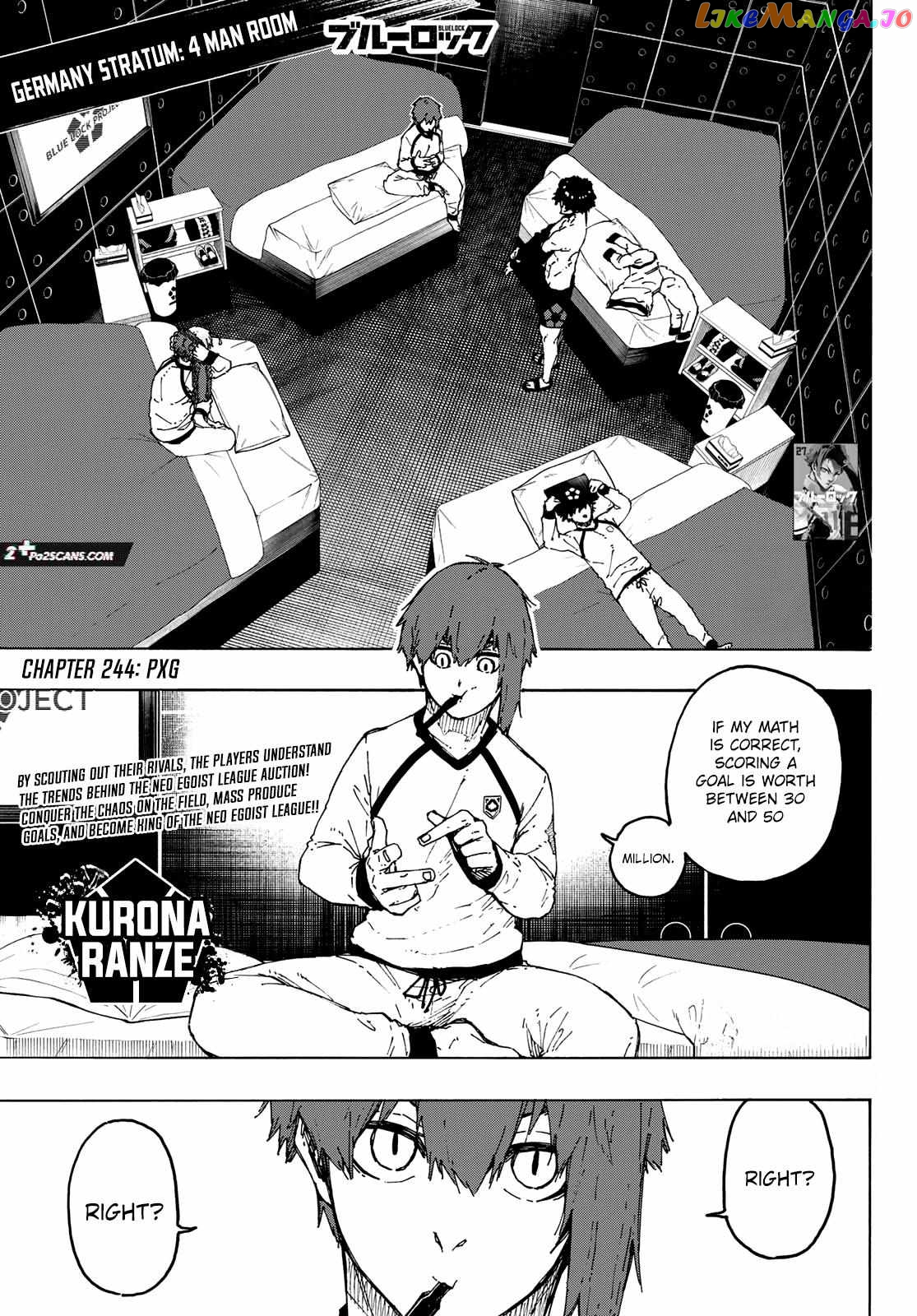 Blue Lock Chapter 244 - PAGE 1