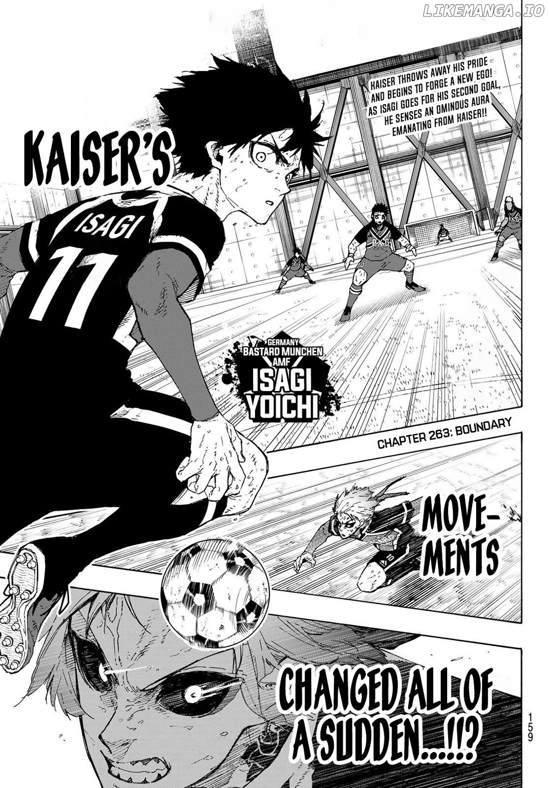 Blue Lock Chapter 263 - PAGE 1