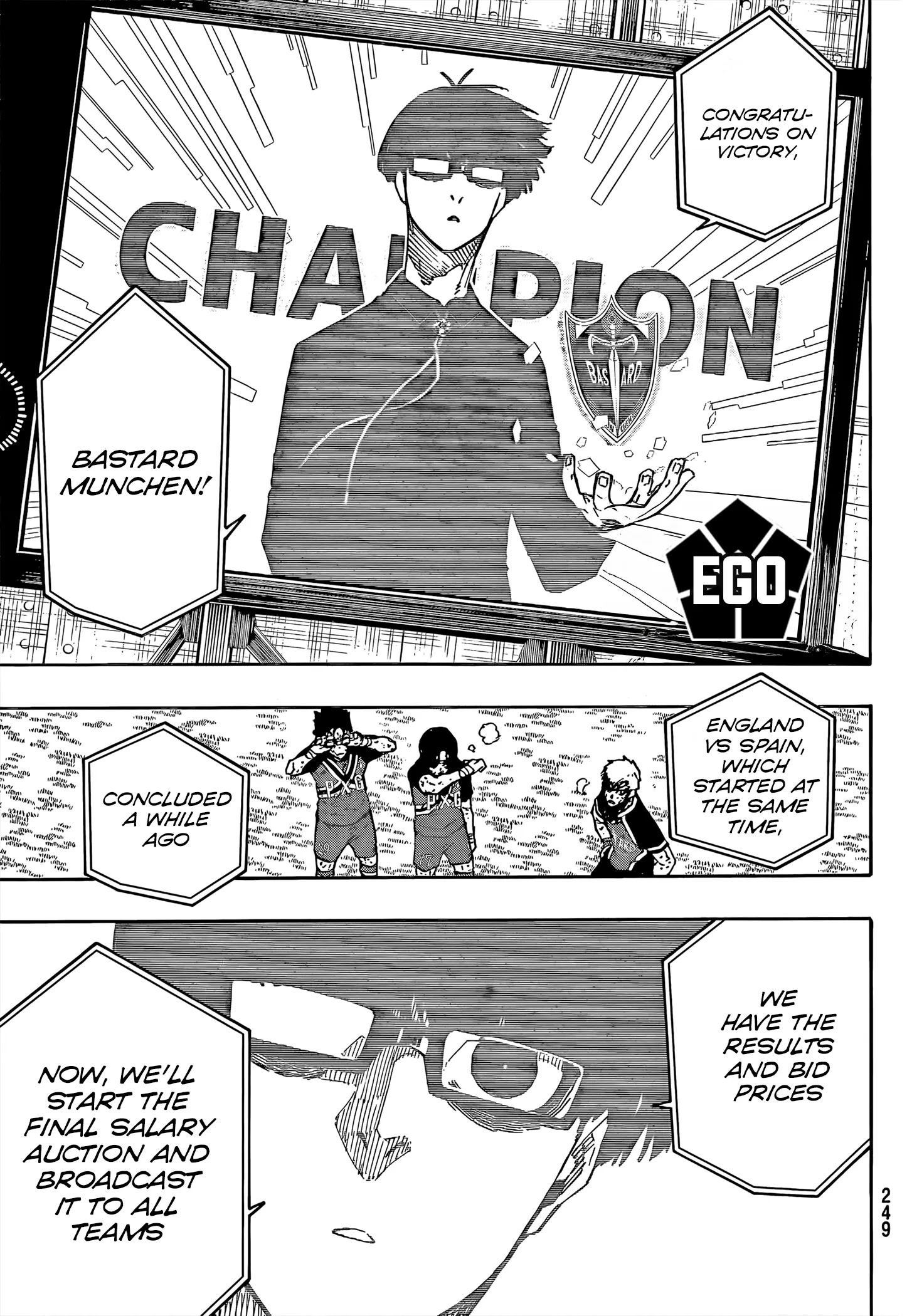 Blue Lock Chapter 295 - PAGE 8