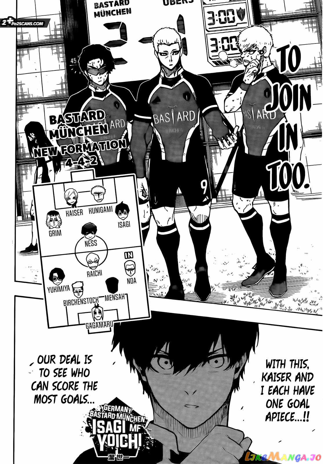 Blue Lock Chapter 222 - PAGE 2