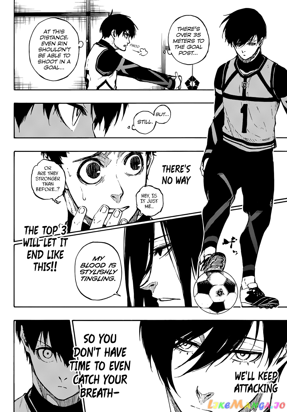 Blue Lock Chapter 74 - PAGE 1