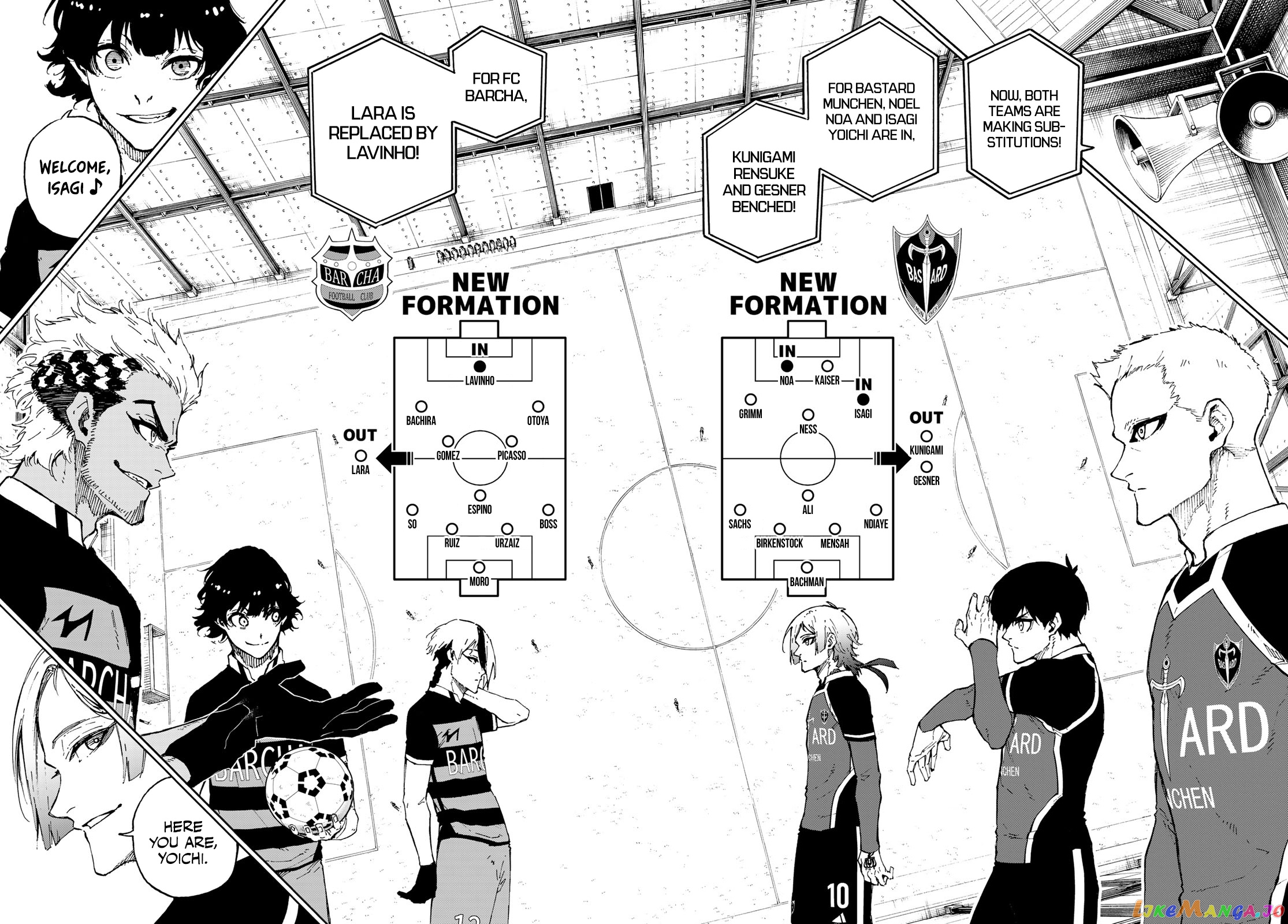 Blue Lock Chapter 163 - PAGE 17