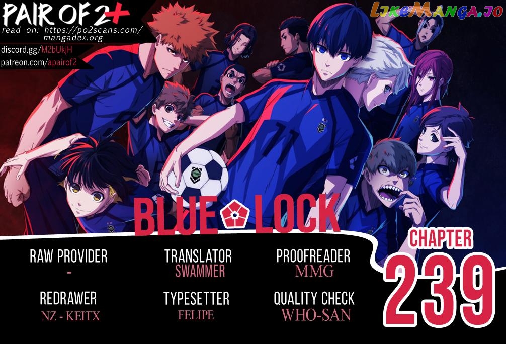 Blue Lock Chapter 239 - PAGE 0