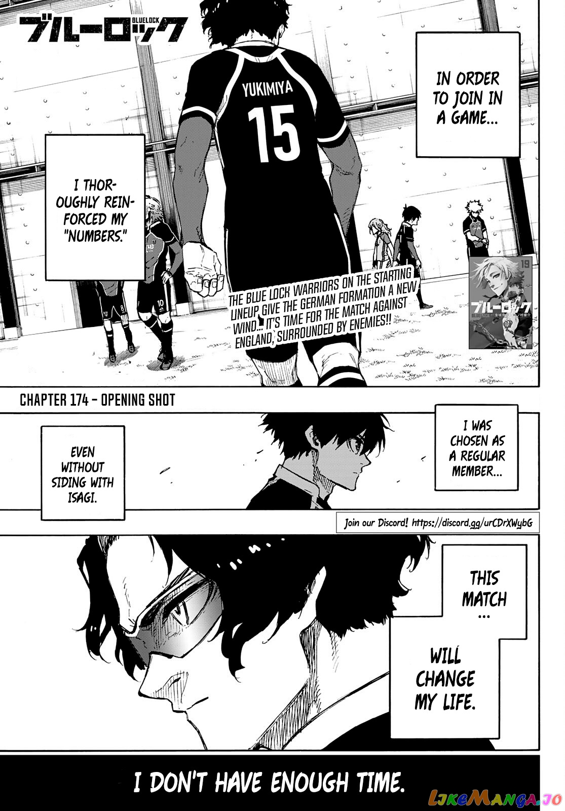 Blue Lock Chapter 174 - PAGE 1