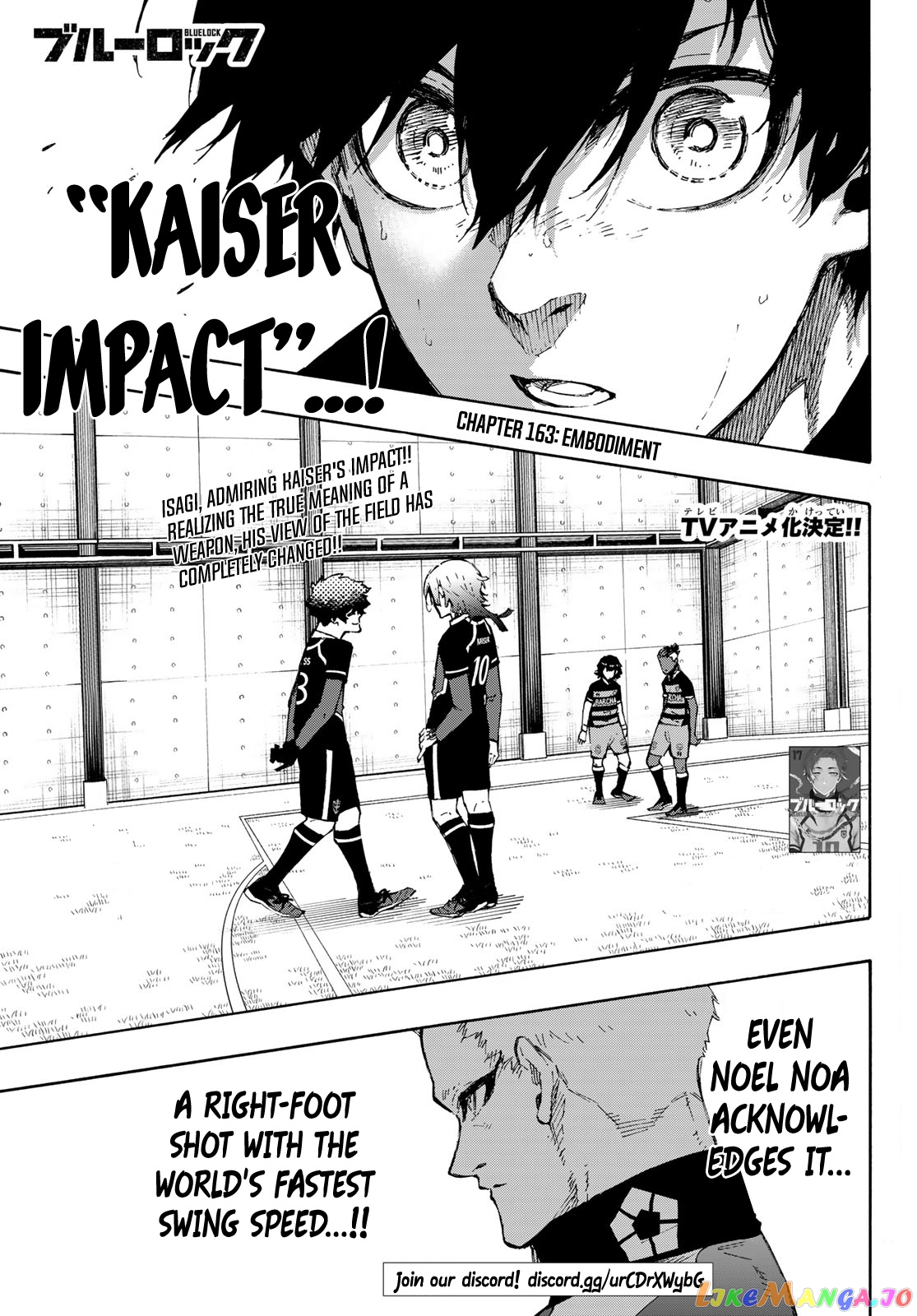 Blue Lock Chapter 163 - PAGE 1