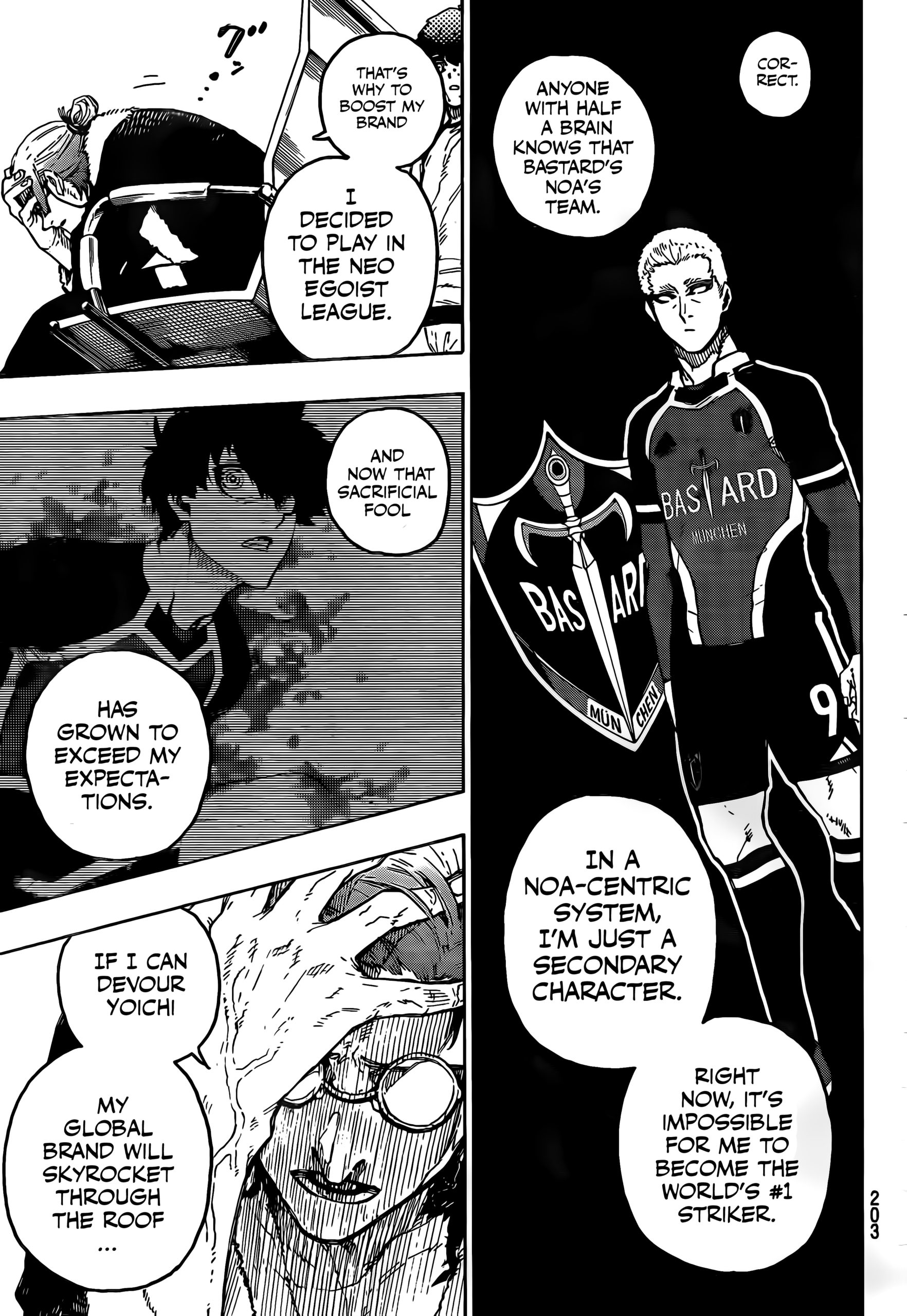 Blue Lock Chapter 207 - PAGE 17