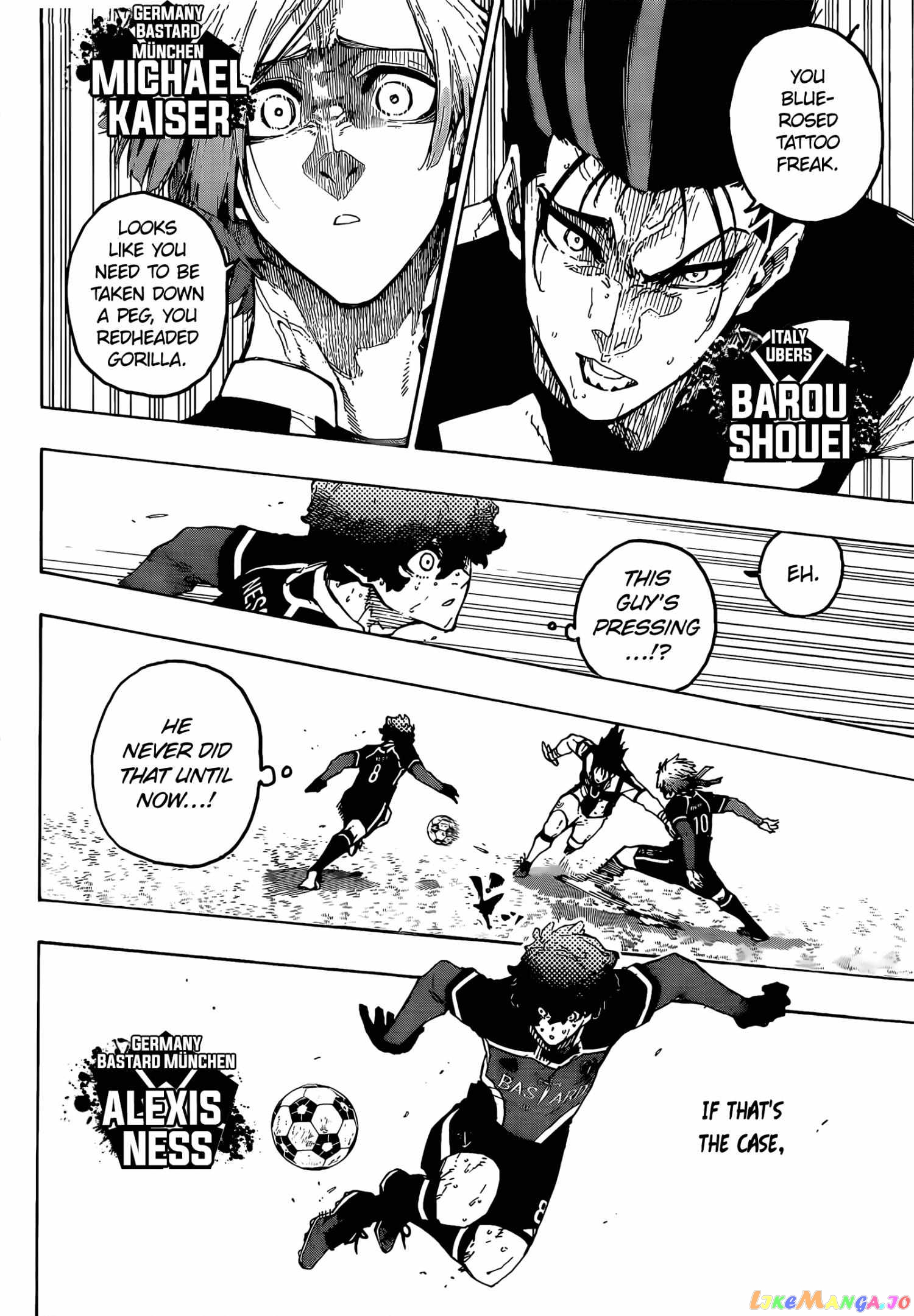 Blue Lock Chapter 232 - PAGE 3