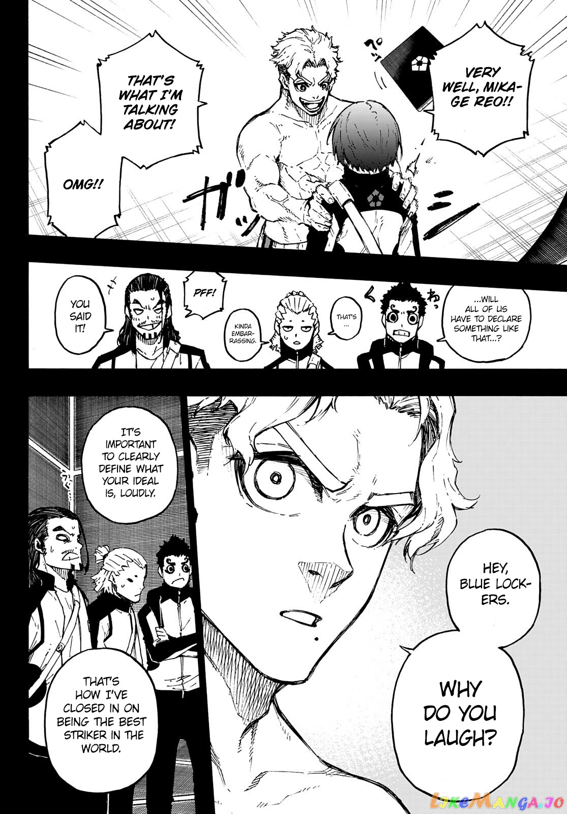 Blue Lock Chapter 175 - PAGE 8