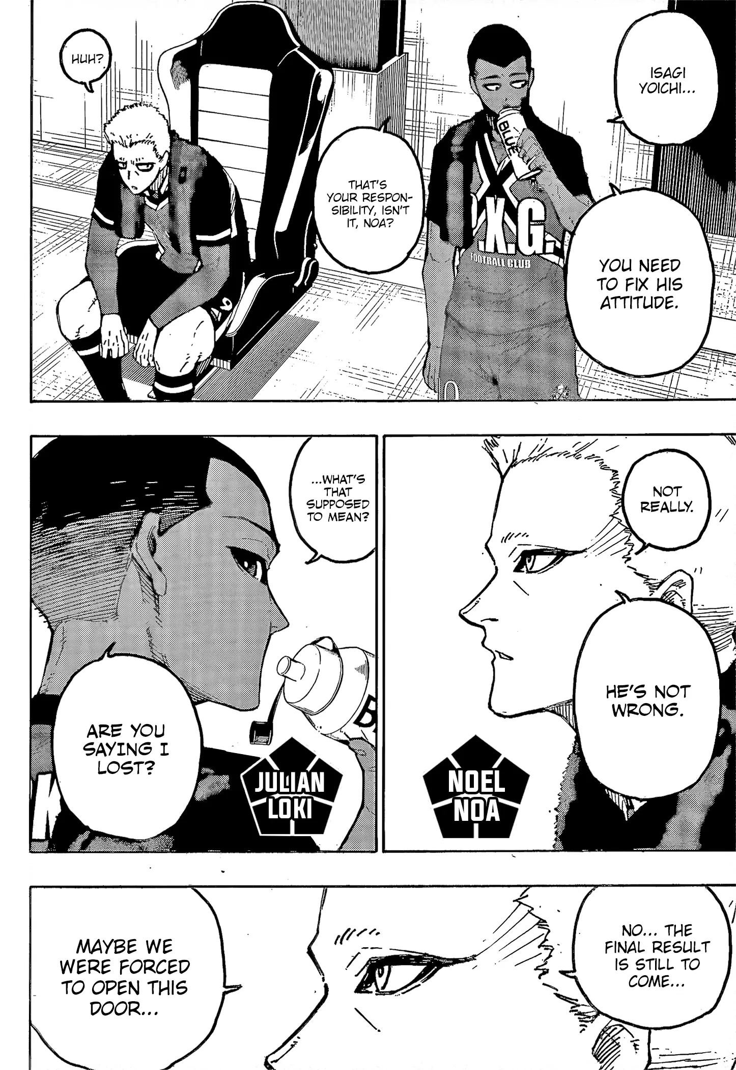 Blue Lock Chapter 285 - PAGE 12