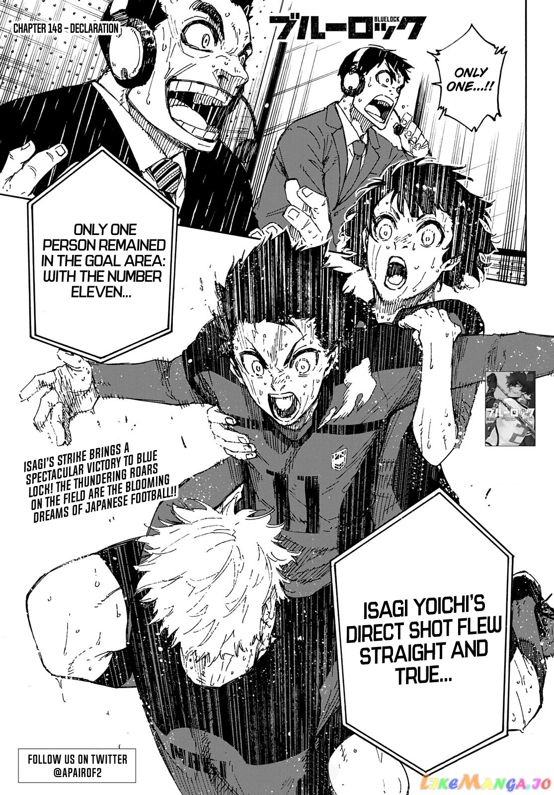 Blue Lock Chapter 148 - PAGE 1
