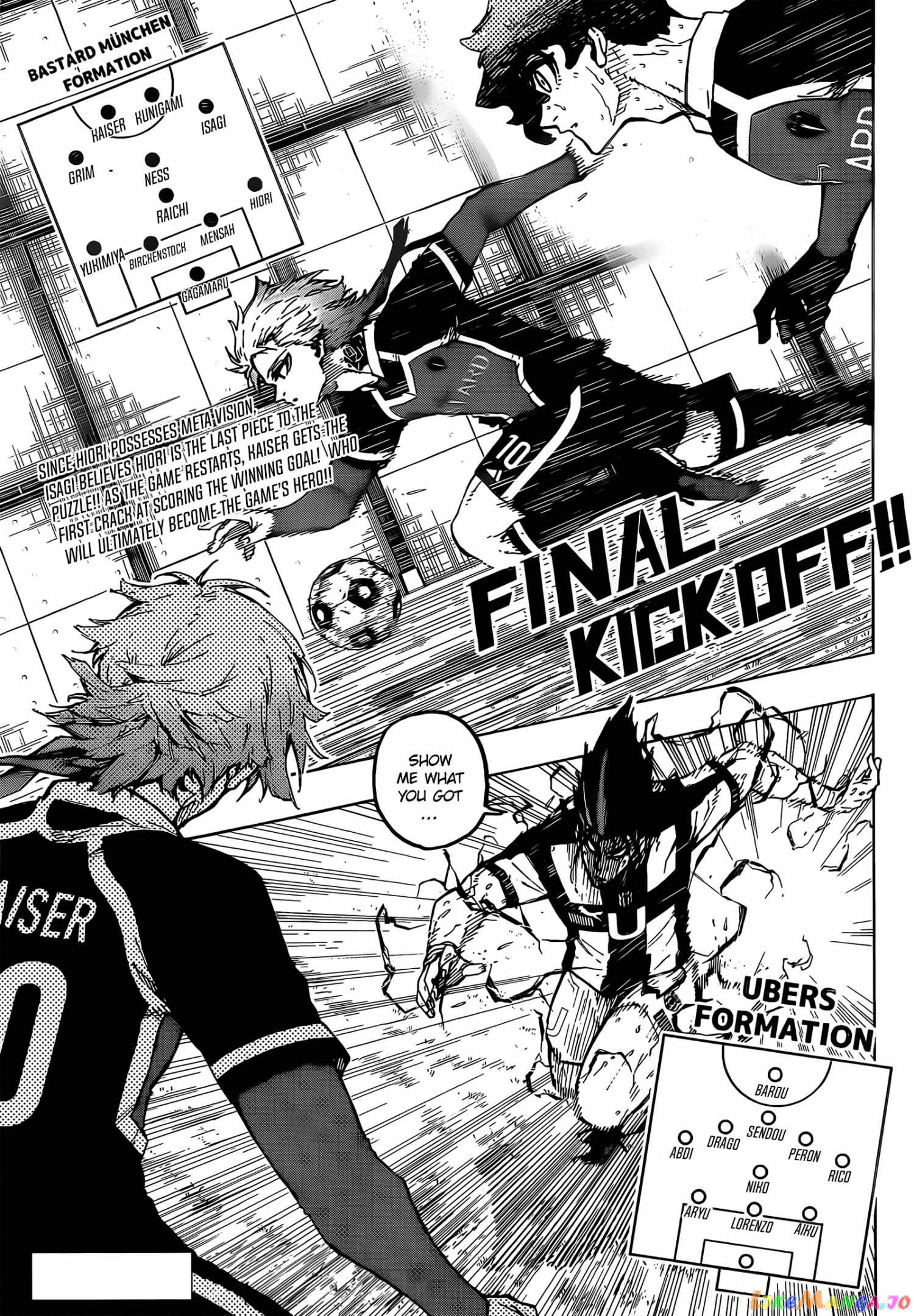 Blue Lock Chapter 232 - PAGE 2