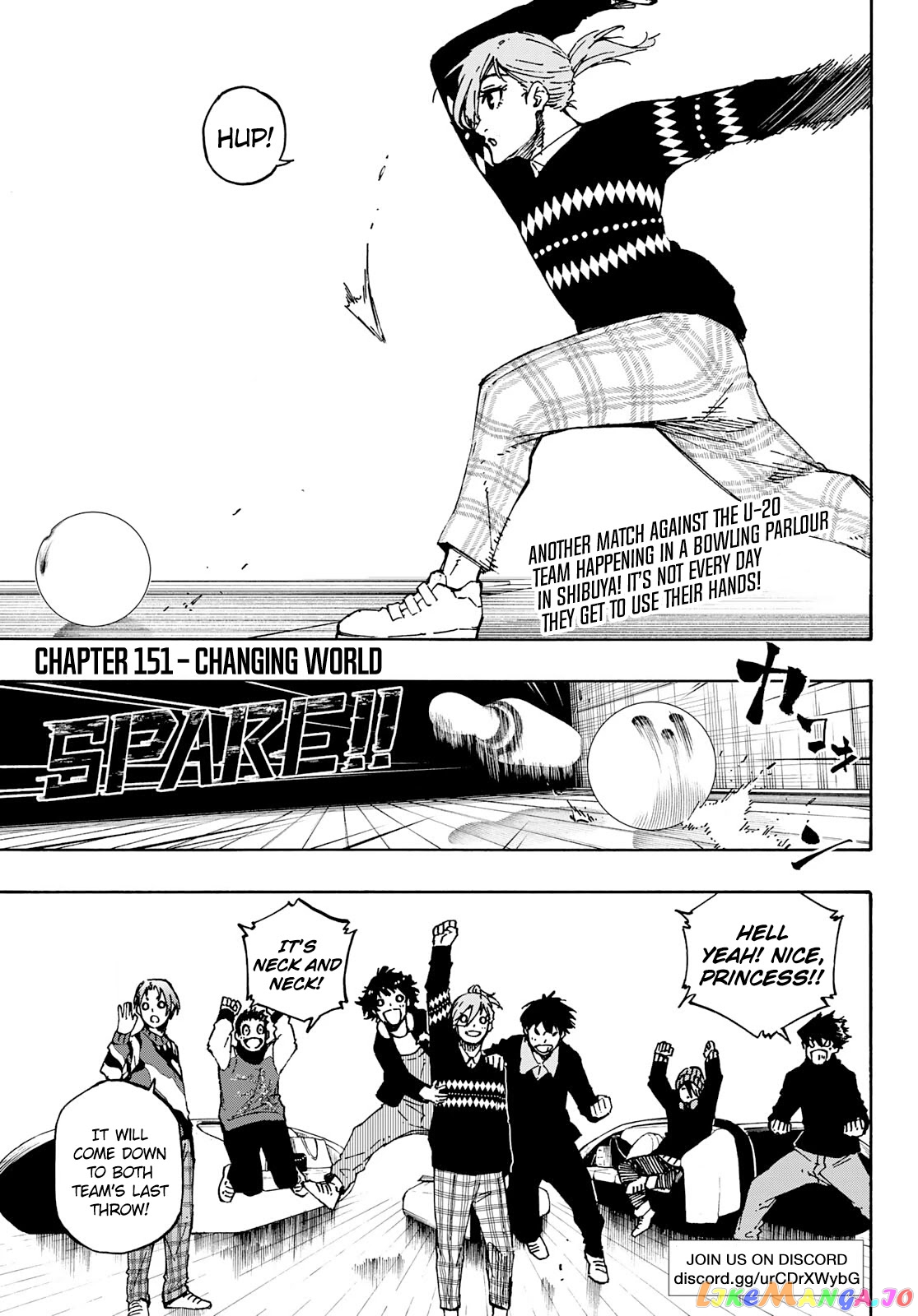 Blue Lock Chapter 151 - PAGE 1