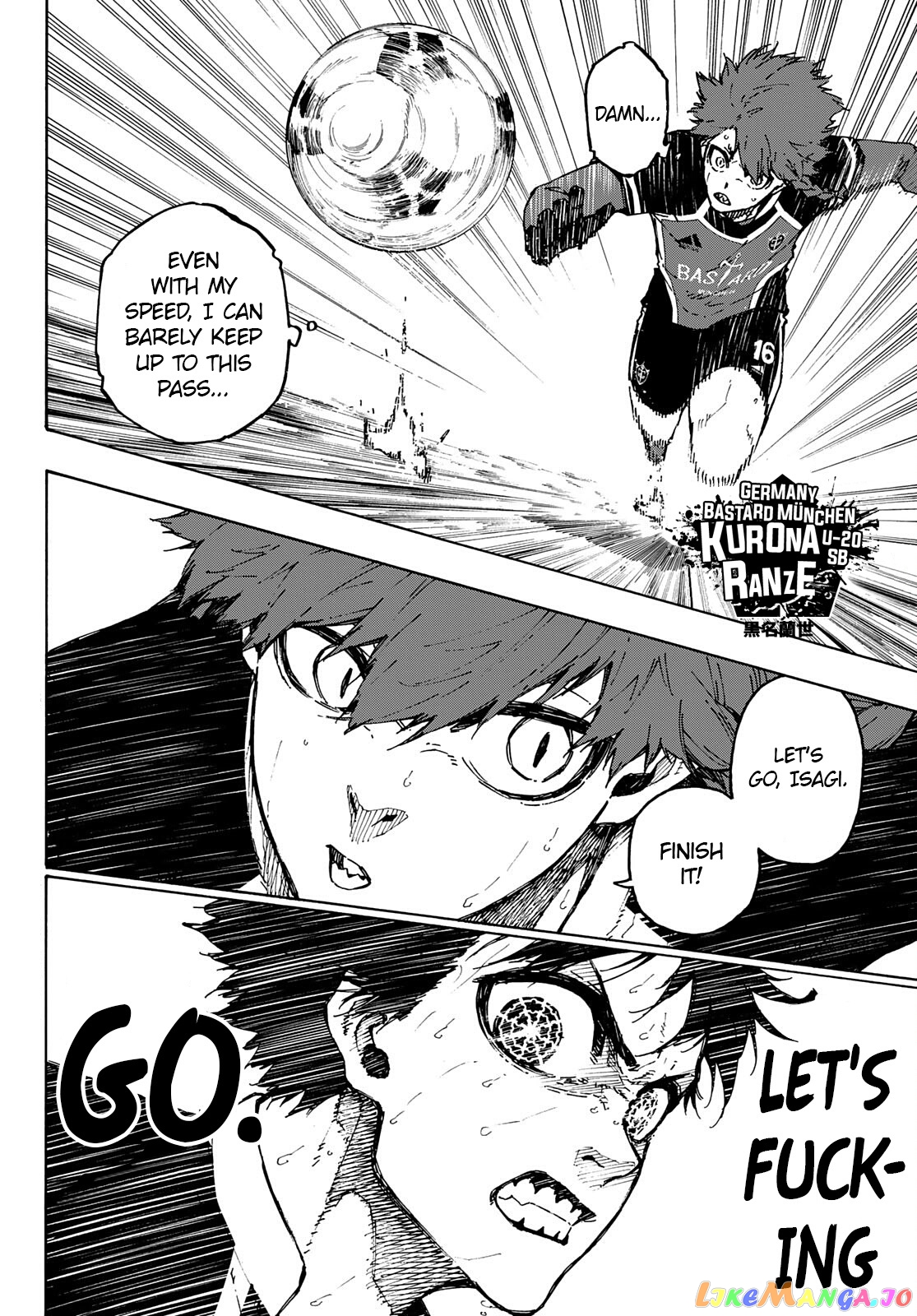 Blue Lock Chapter 185 - PAGE 2