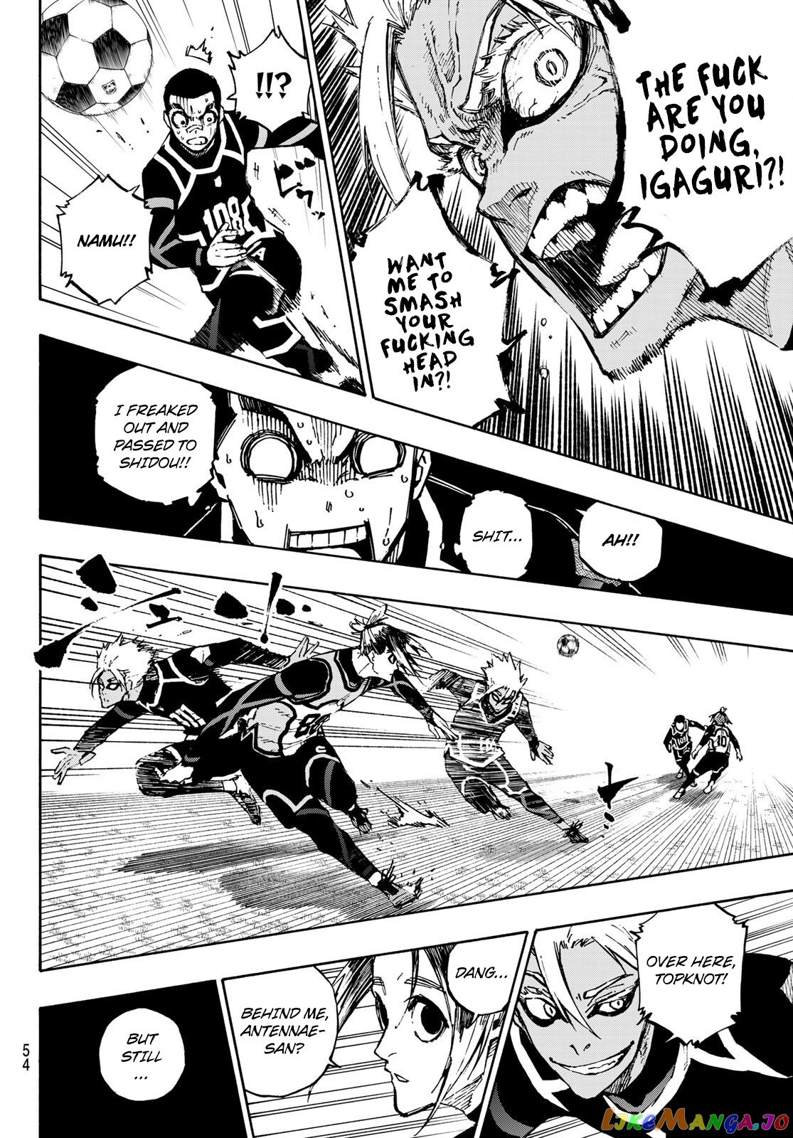 Blue Lock Chapter 105 - PAGE 8