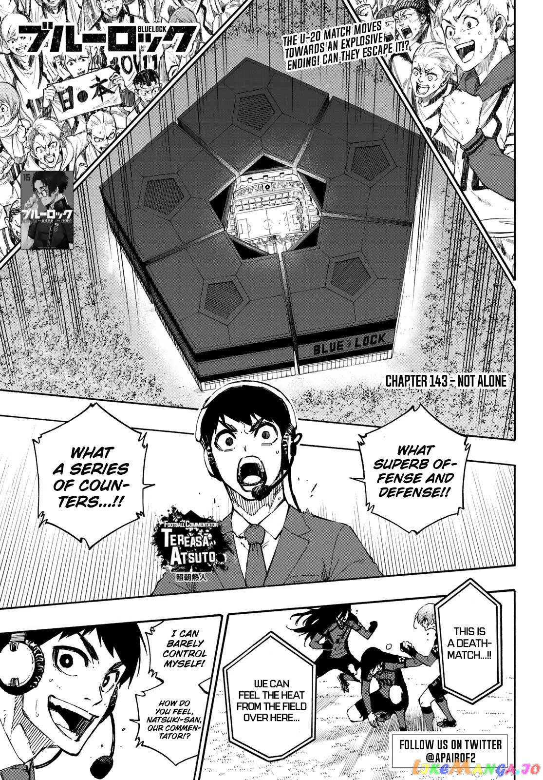 Blue Lock Chapter 143 - PAGE 1