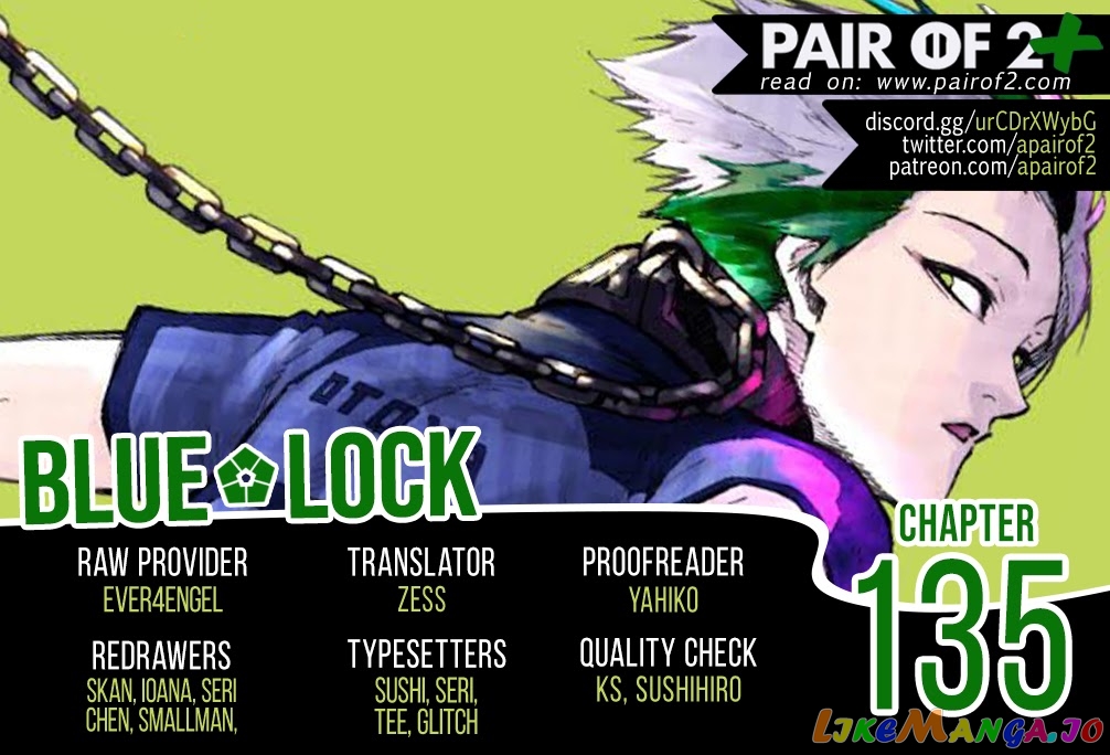 Blue Lock Chapter 135 - PAGE 1