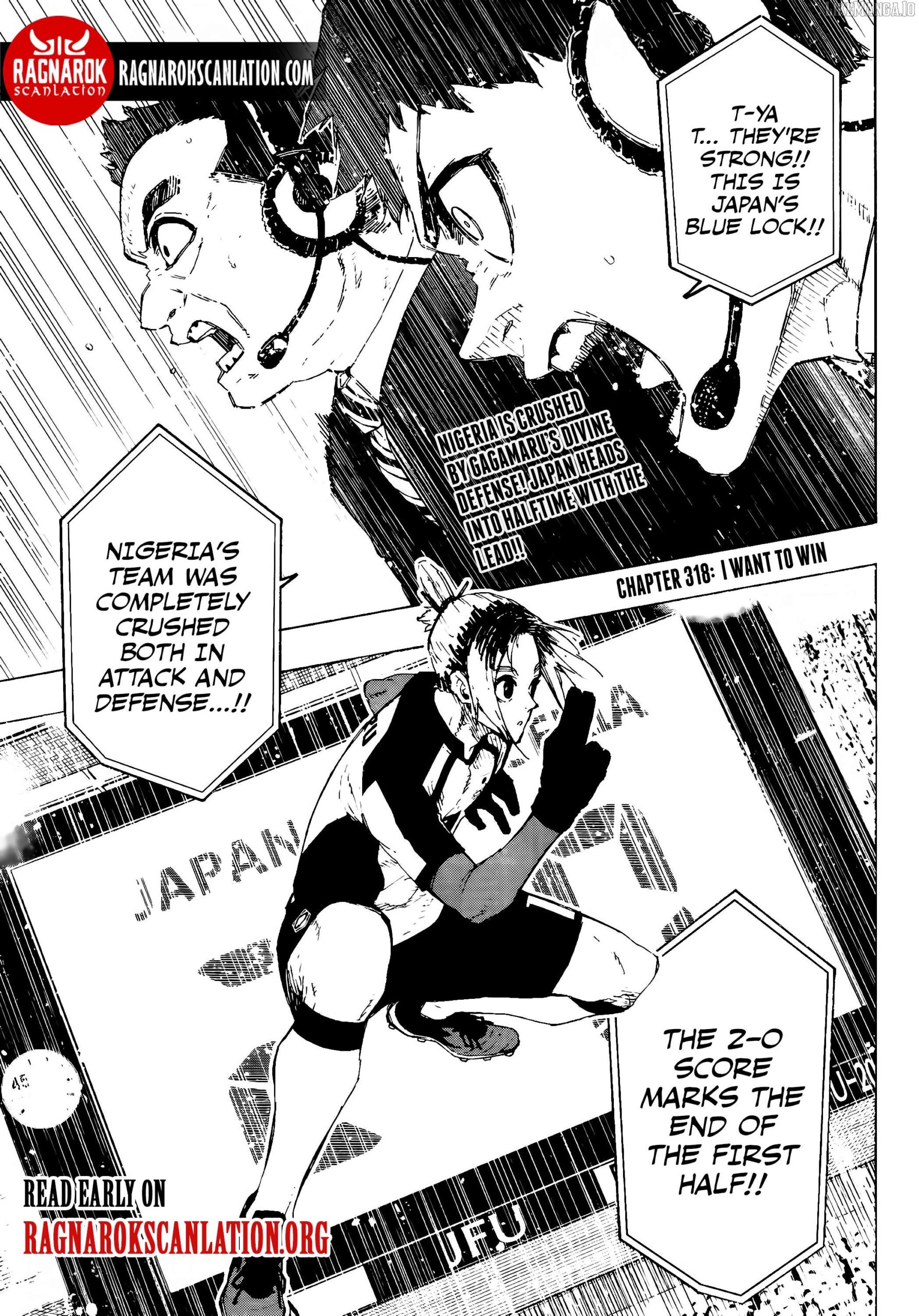 Blue Lock Chapter 318 - PAGE 0