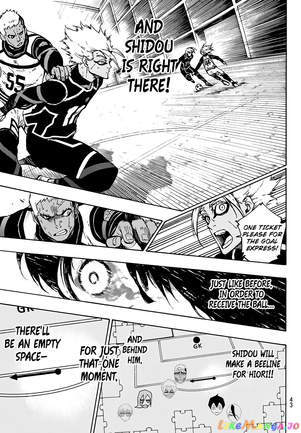 Blue Lock Chapter 102 - PAGE 4