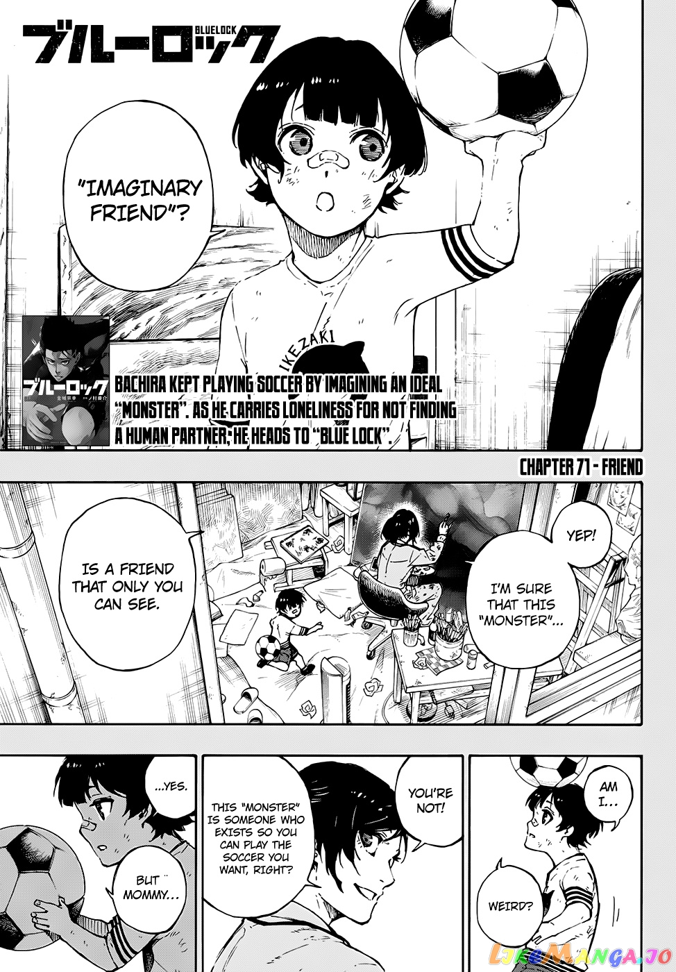 Blue Lock Chapter 71 - PAGE 1