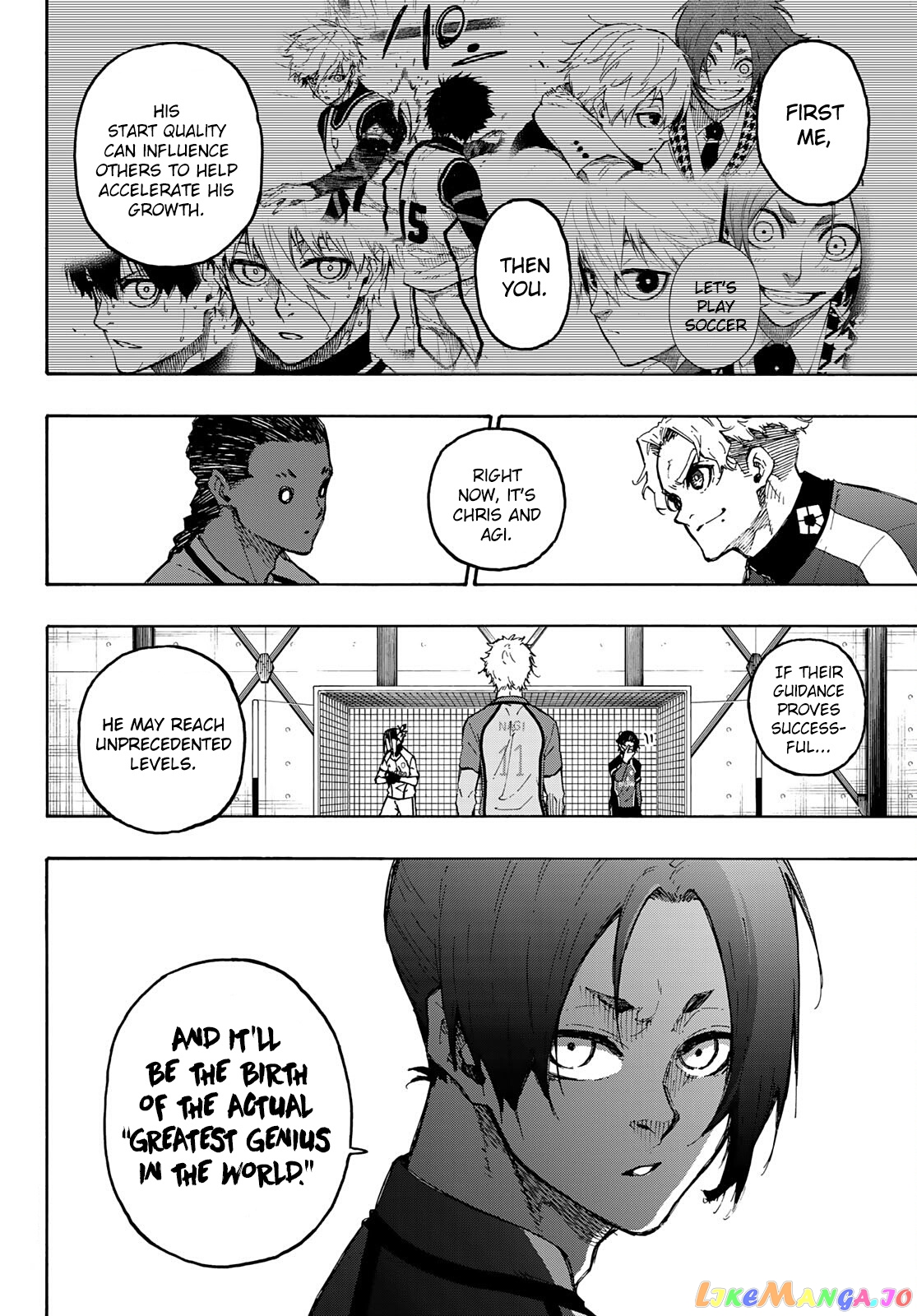 Blue Lock Chapter 180 - PAGE 6