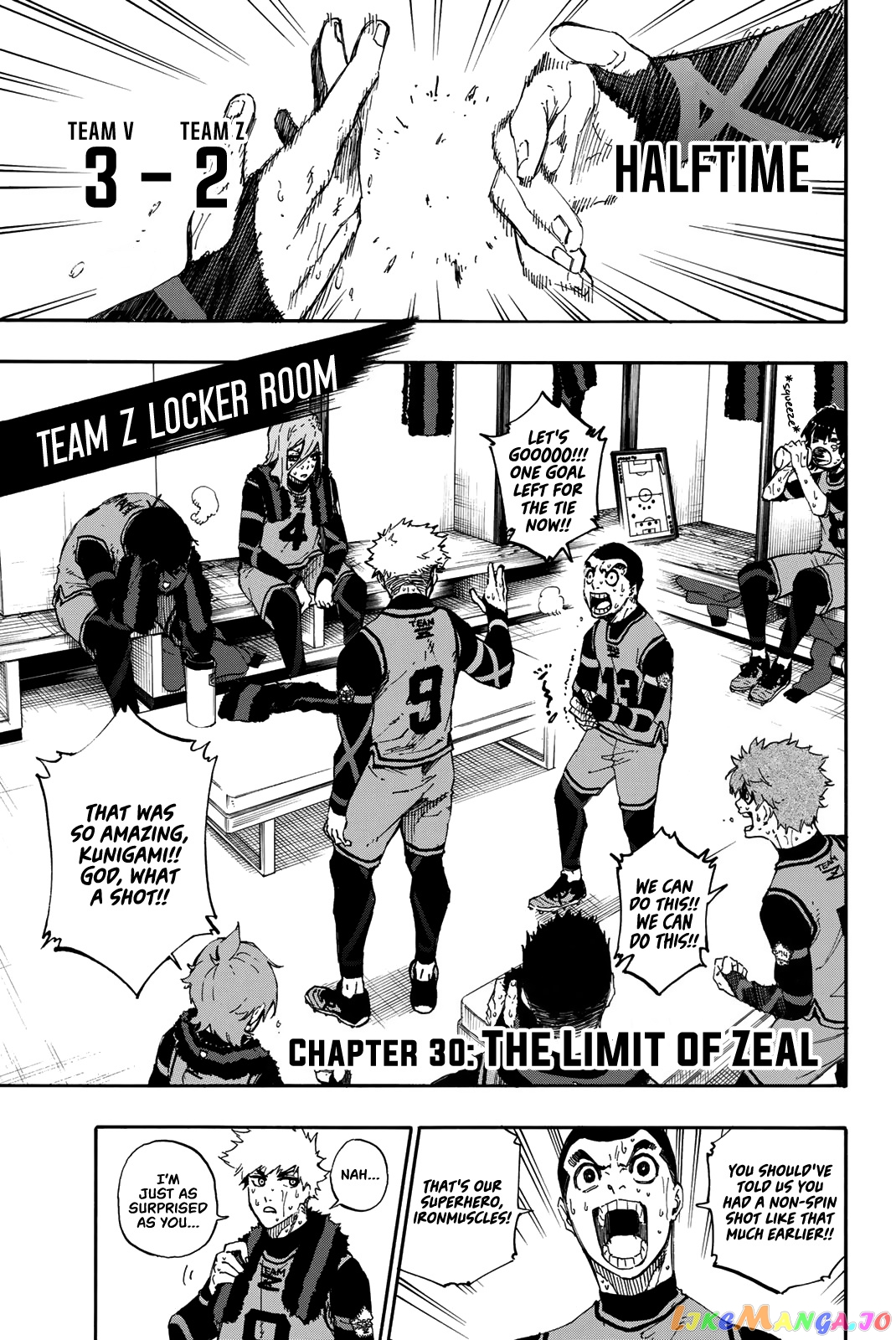 Blue Lock Chapter 30 - PAGE 1