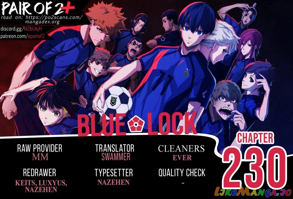 Blue Lock Chapter 230 - PAGE 1