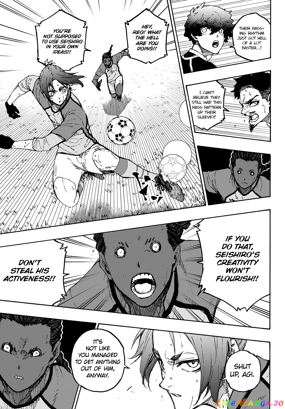 Blue Lock Chapter 188 - PAGE 14