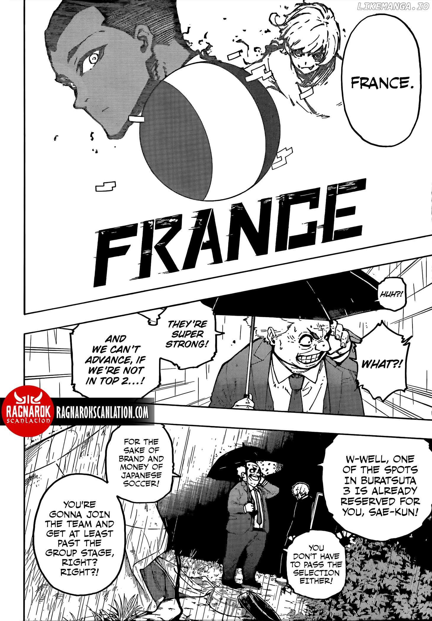 Blue Lock Chapter 308 - PAGE 14