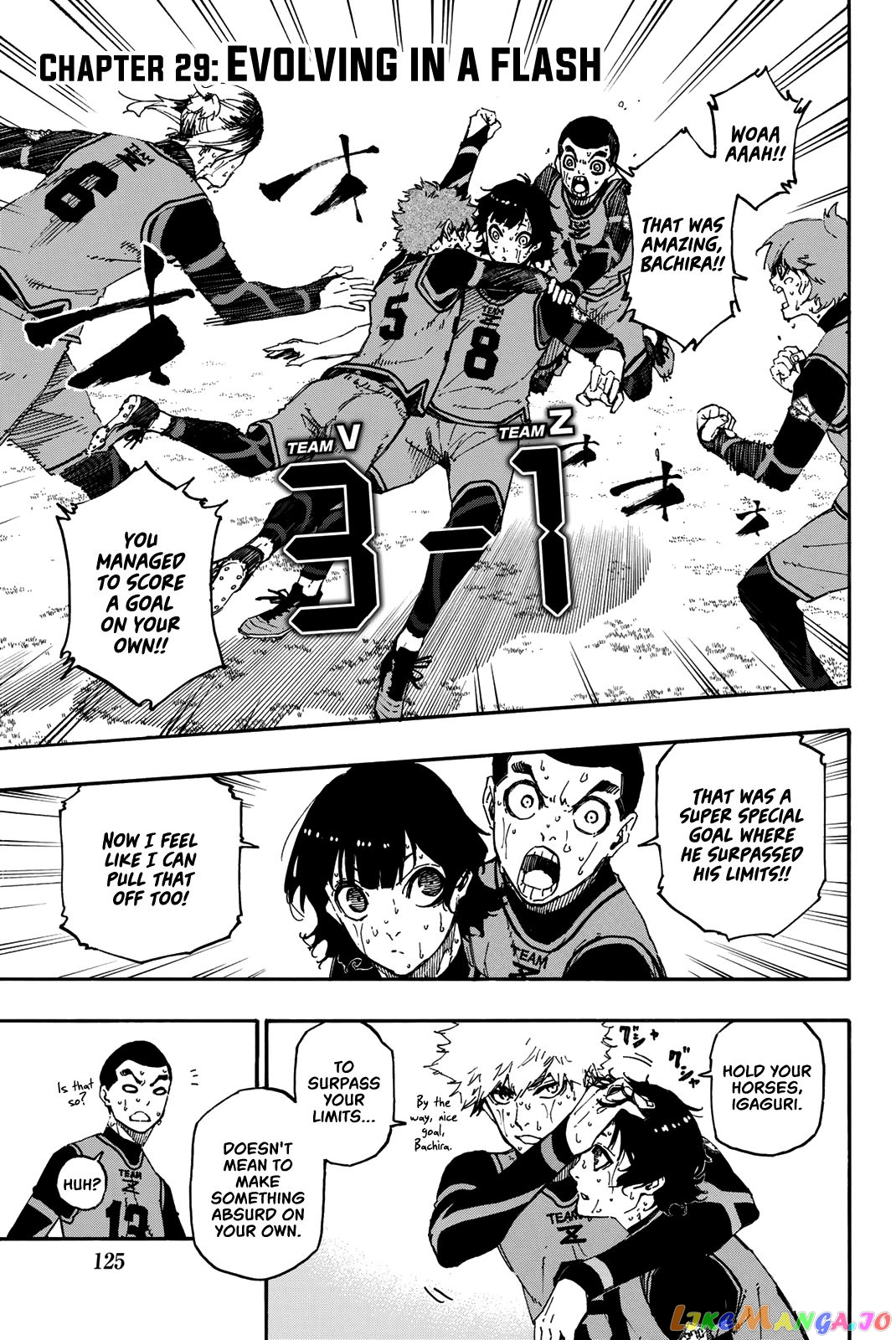 Blue Lock Chapter 29 - PAGE 1