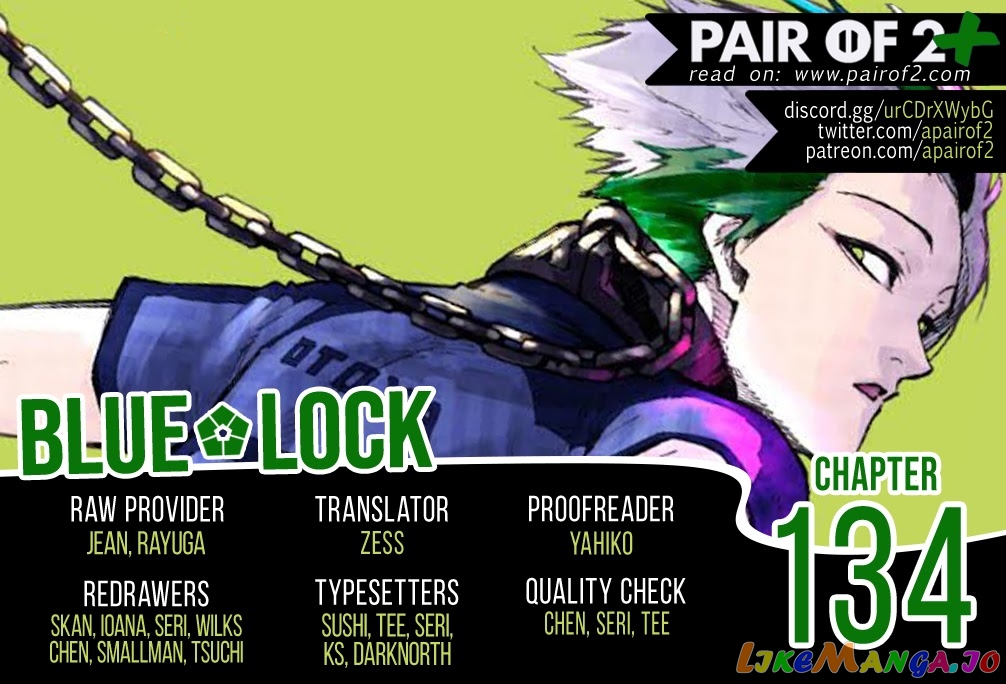 Blue Lock Chapter 134 - PAGE 0