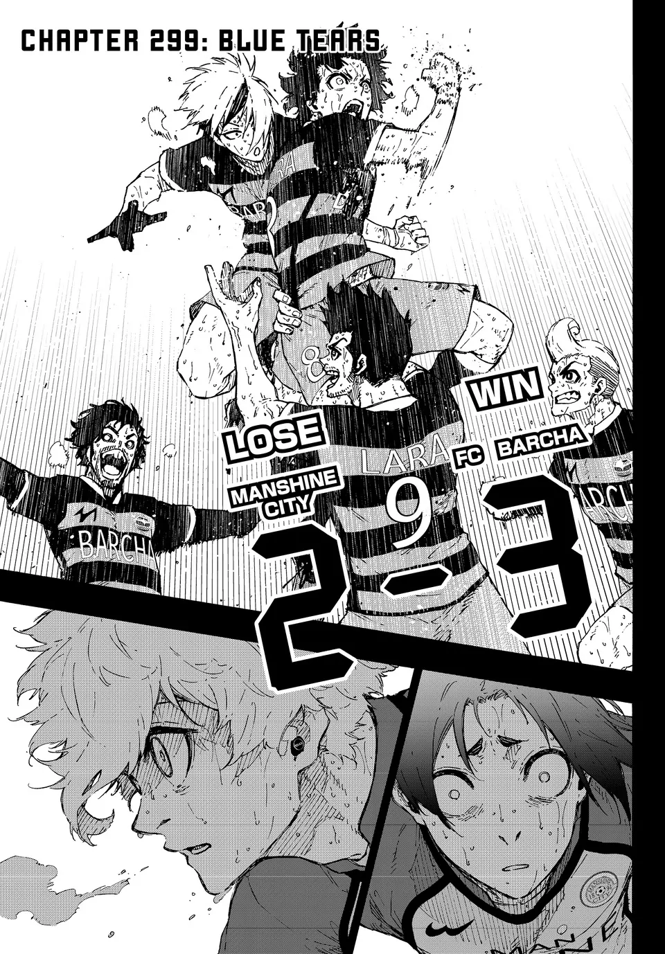 Blue Lock Chapter 299 - PAGE 0