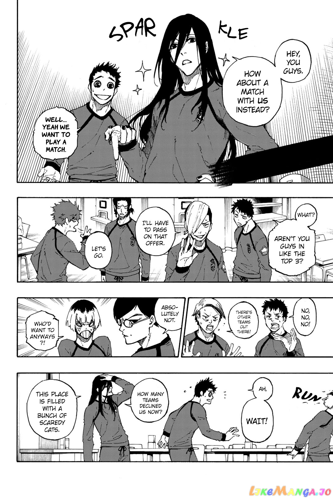 Blue Lock Chapter 58 - PAGE 12