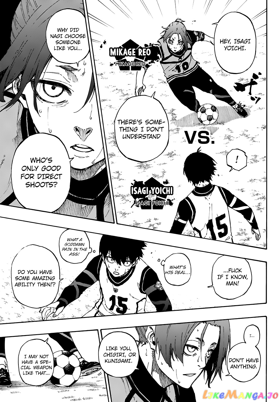 Blue Lock Chapter 61 - PAGE 9