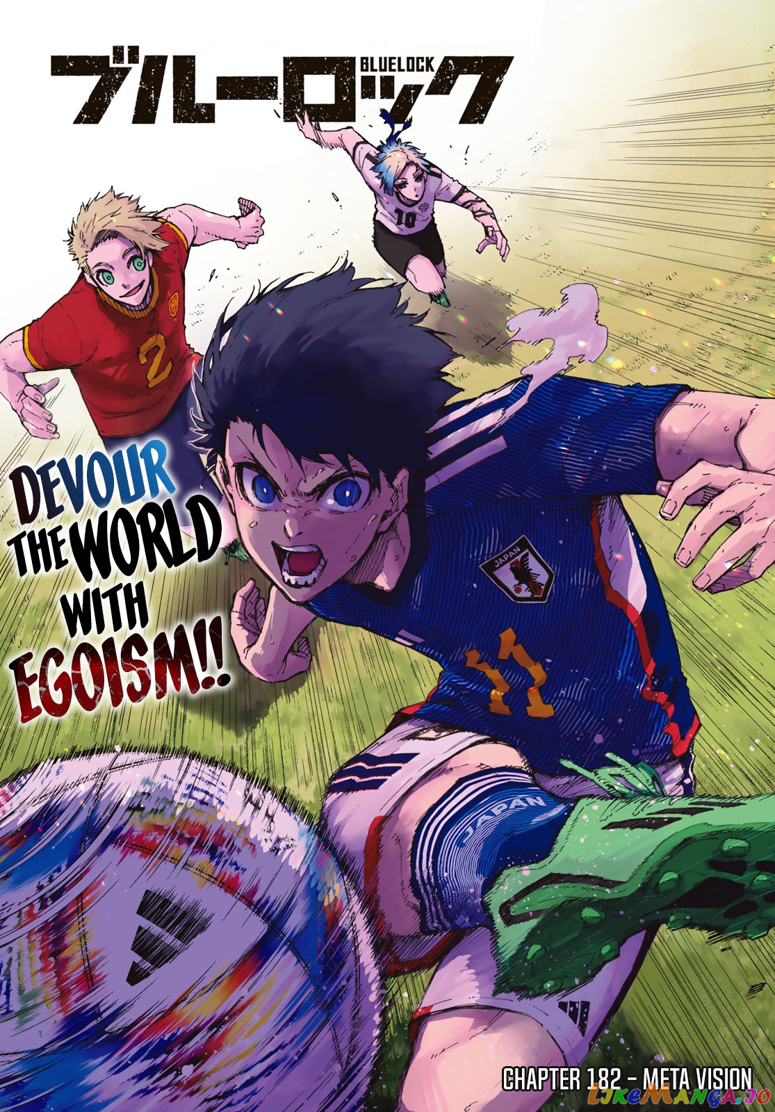 Blue Lock Chapter 182 - PAGE 1