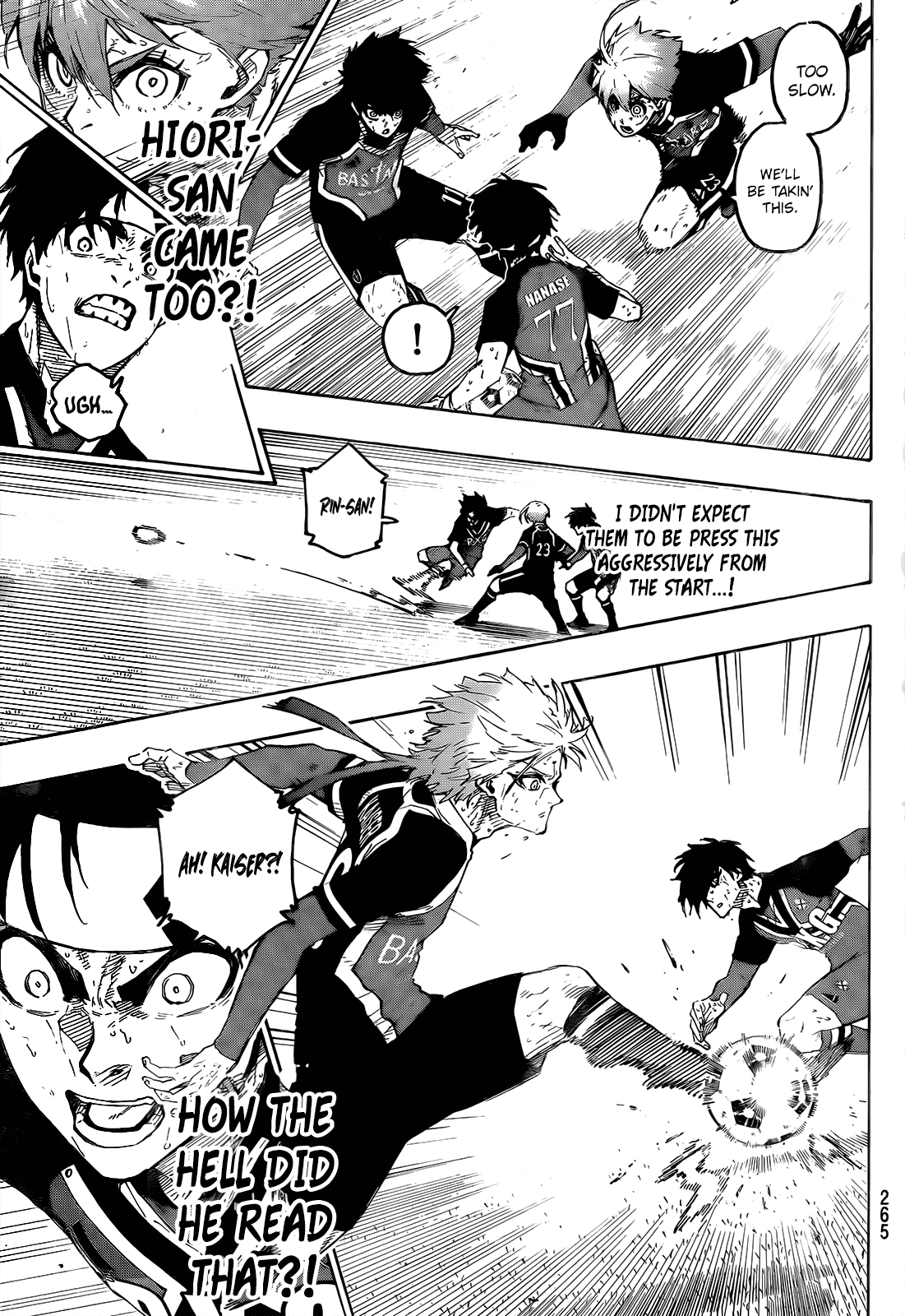 Blue Lock Chapter 268 - PAGE 8