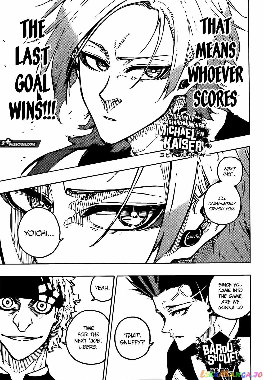 Blue Lock Chapter 222 - PAGE 3