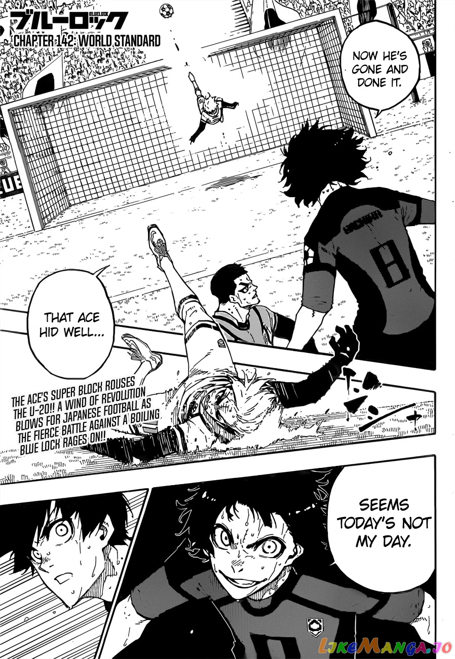 Blue Lock Chapter 142 - PAGE 1