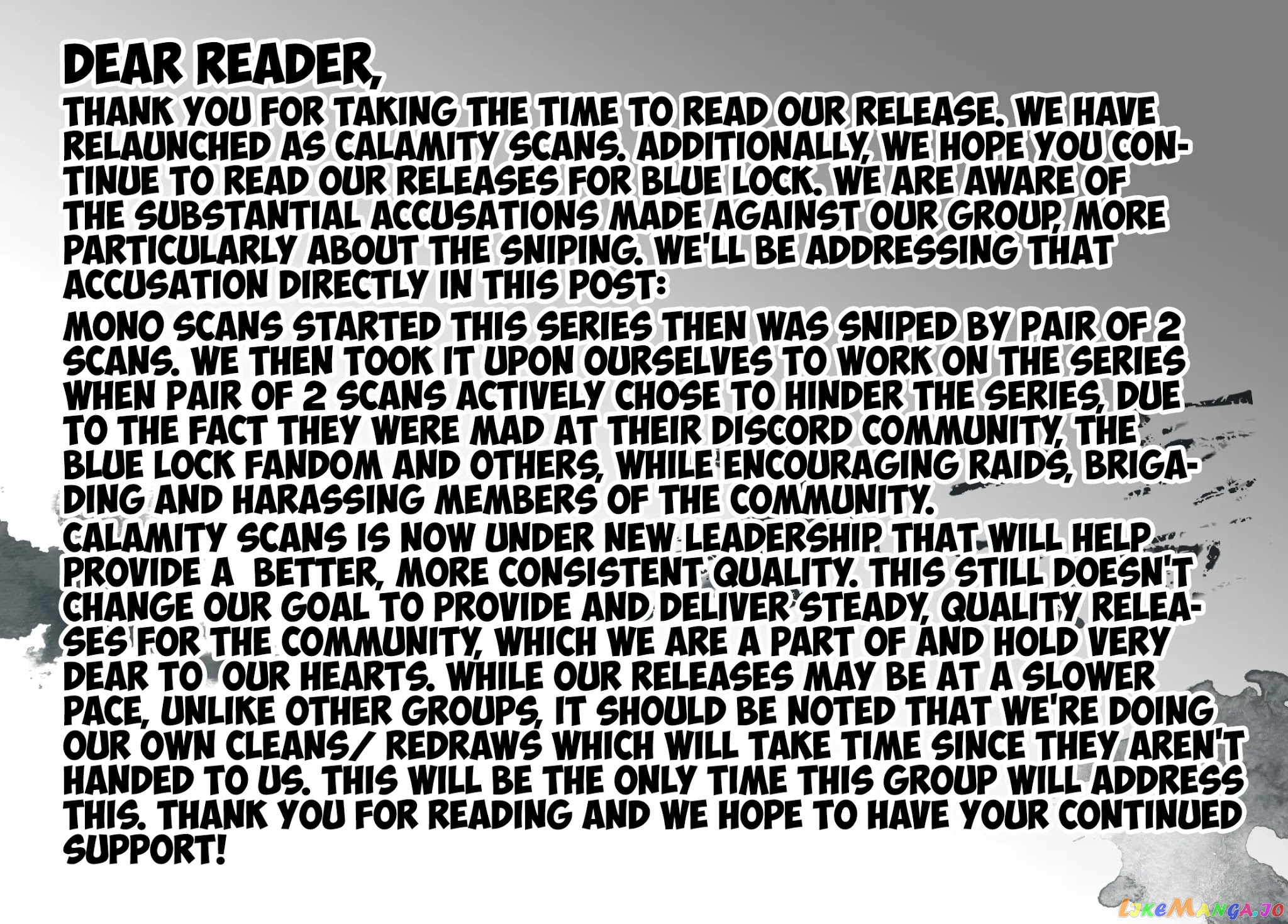 Blue Lock Chapter 58 - PAGE 1